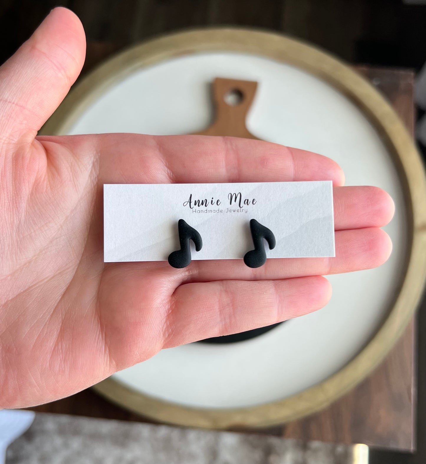 Music Note Studs