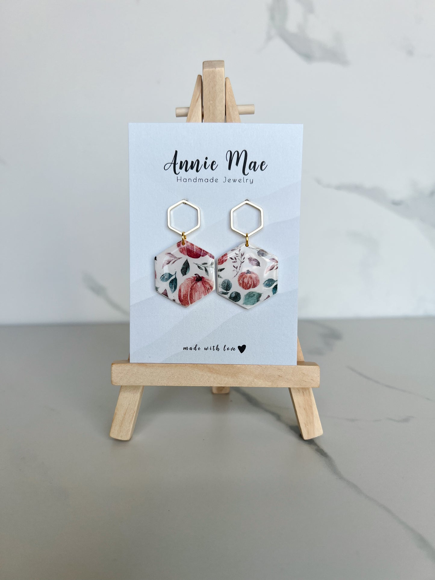 Ivy - Pumpkin Floral