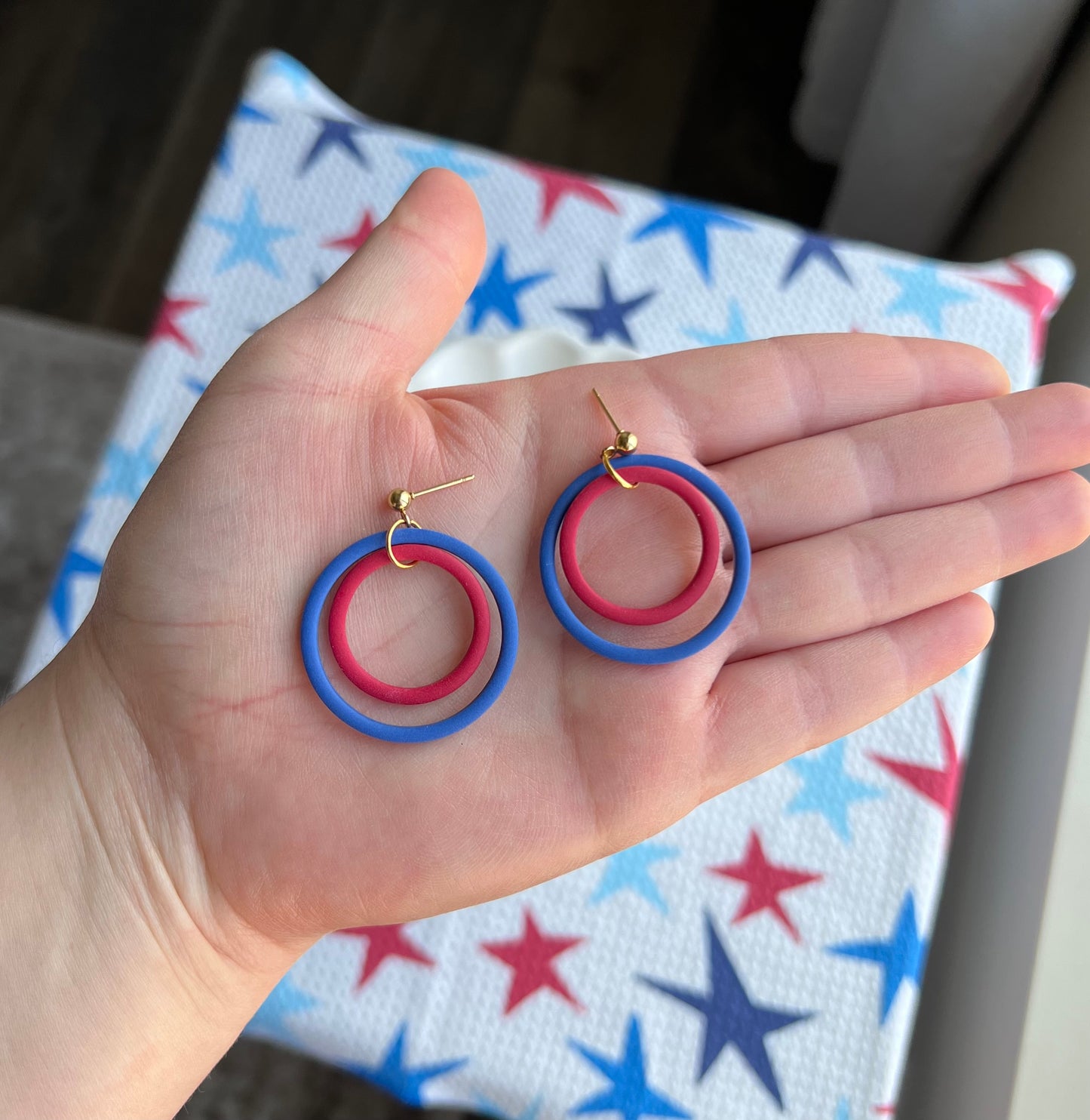 Sophia - Blue & Red