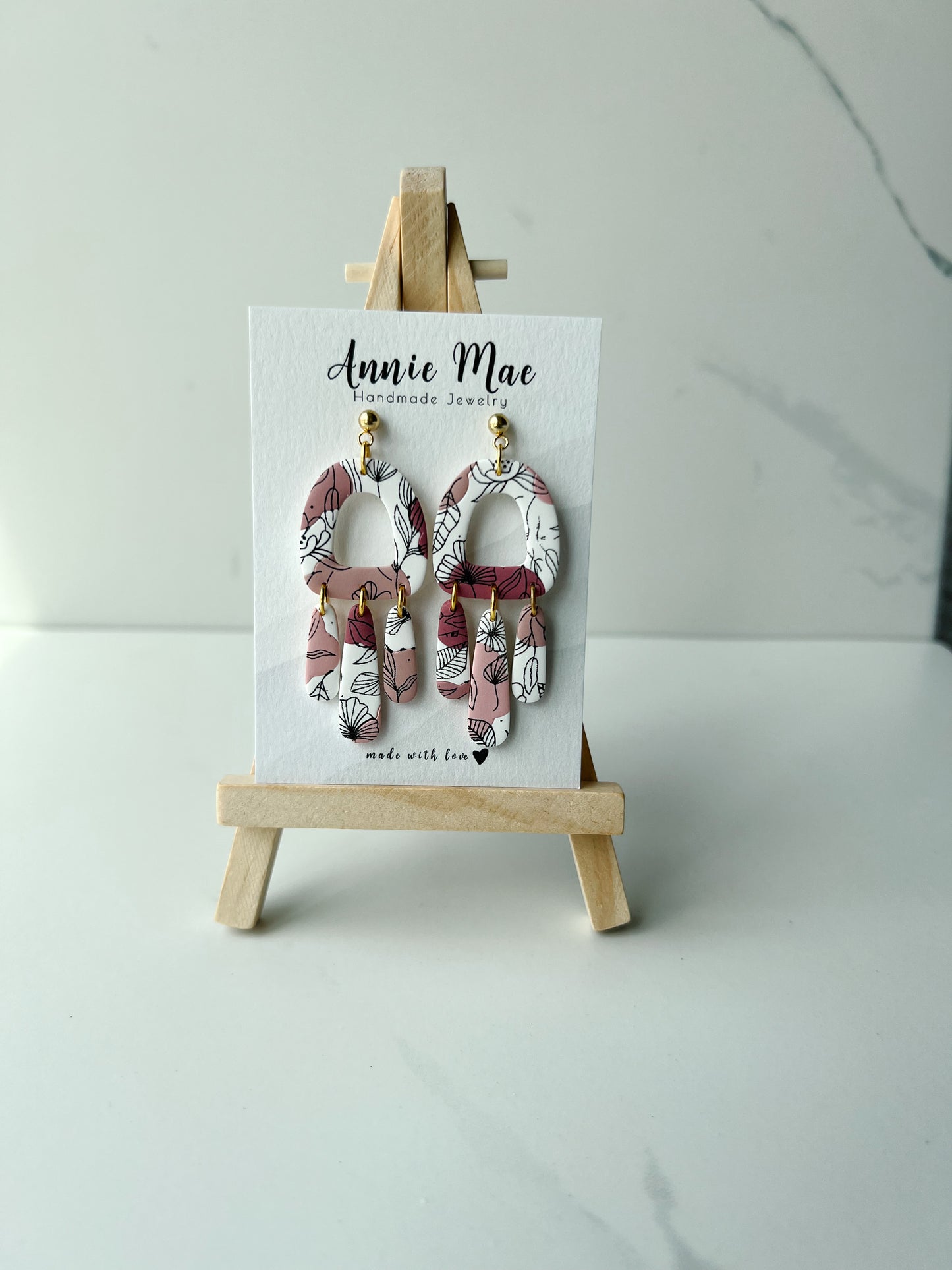 Gracie - Pink & Floral Print