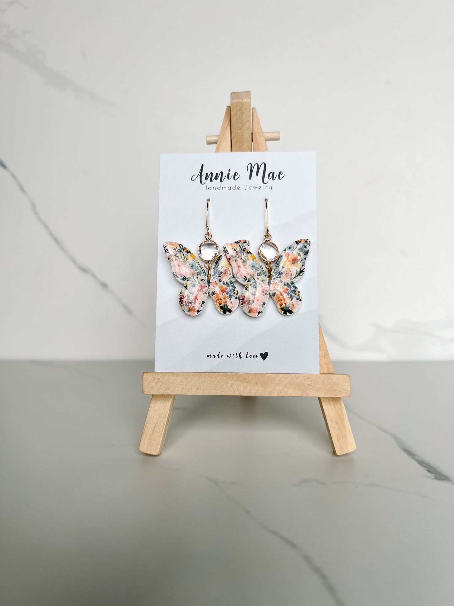 Bright Floral Butterly