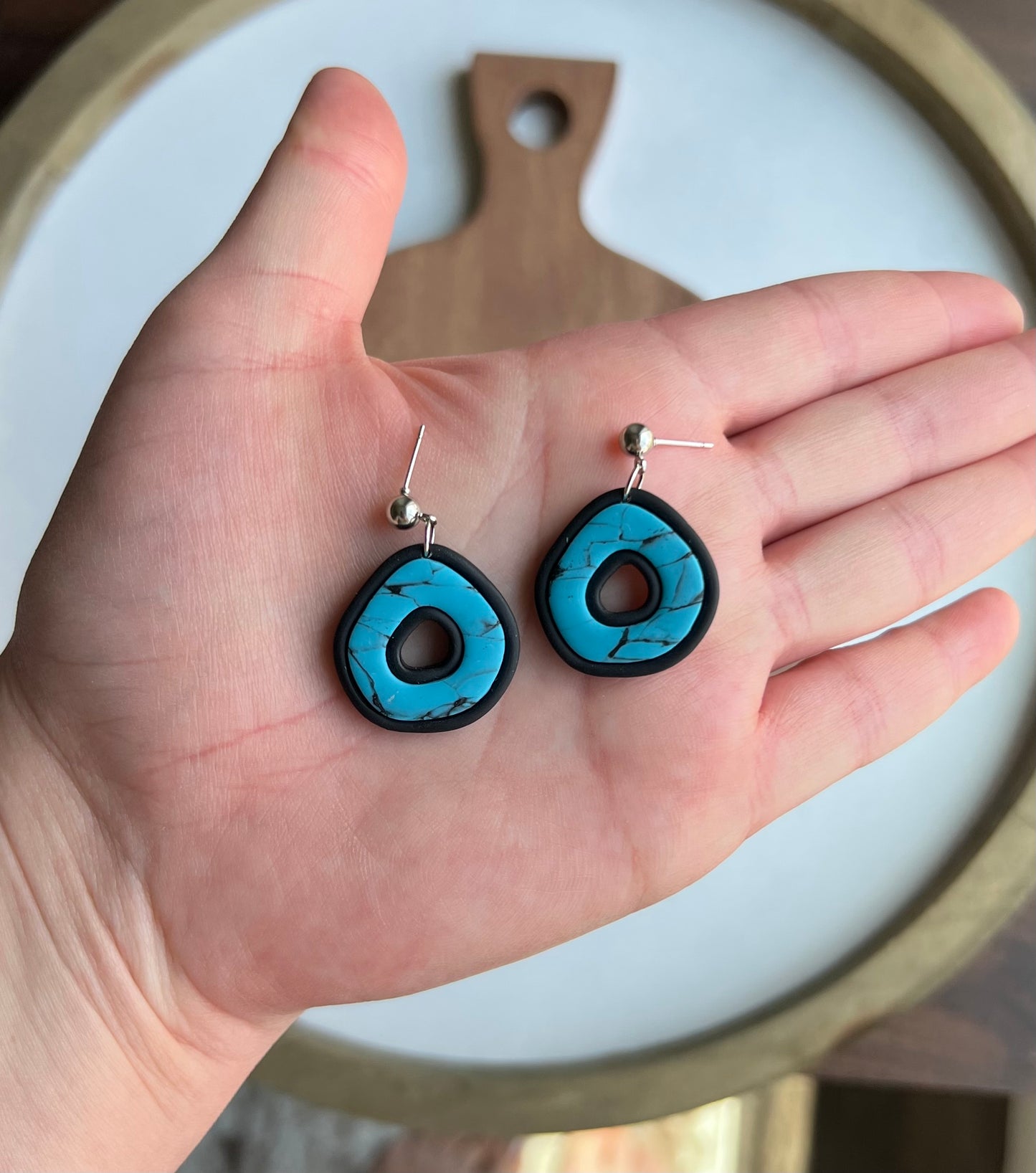 Organic Faux Stone - Turquoise