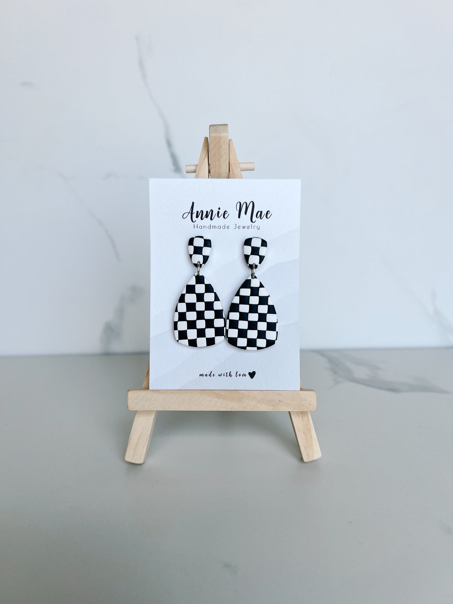 Harlow - Black & White Checkered