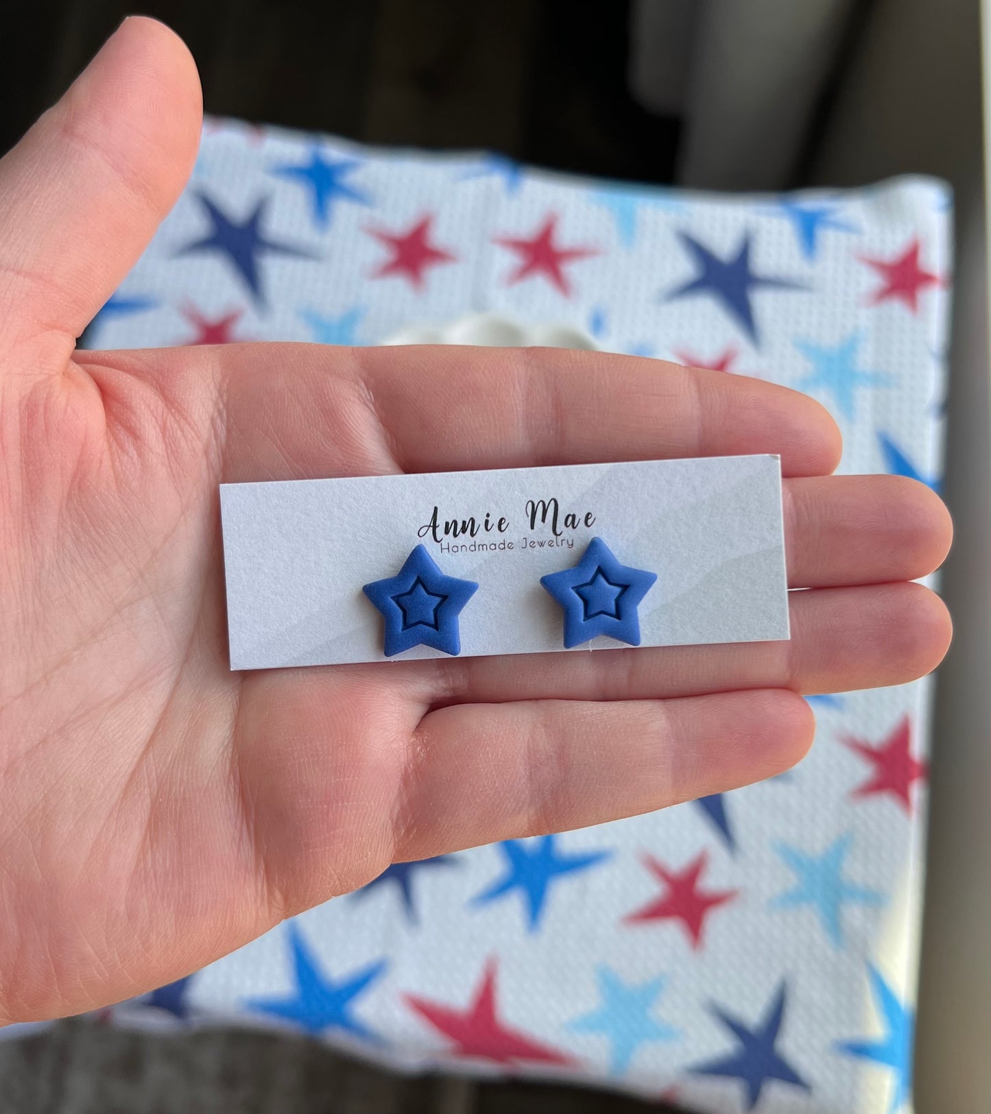 Embossed Stars Stud Pack