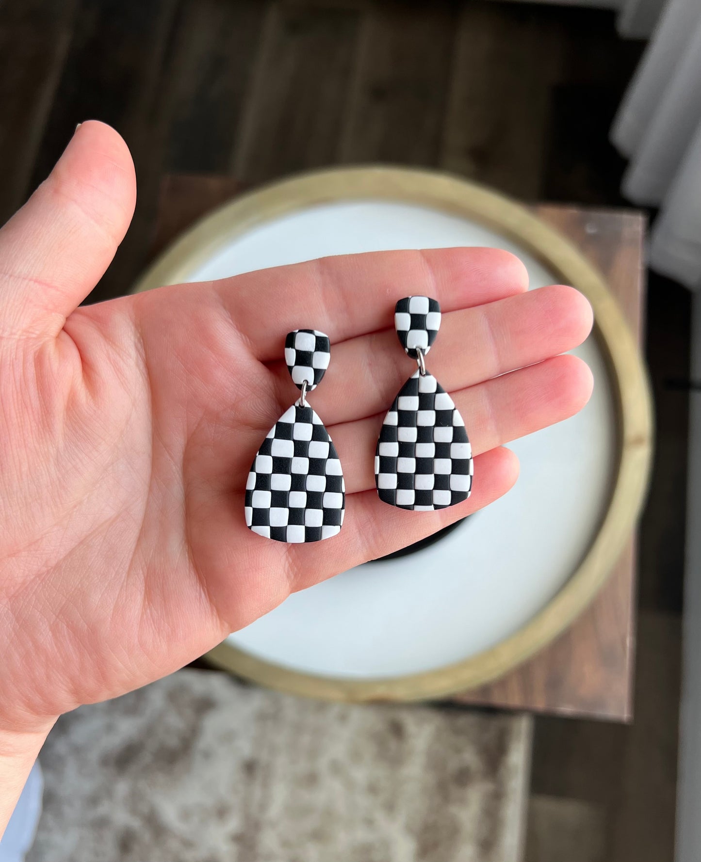 Harlow - Black & White Checkered
