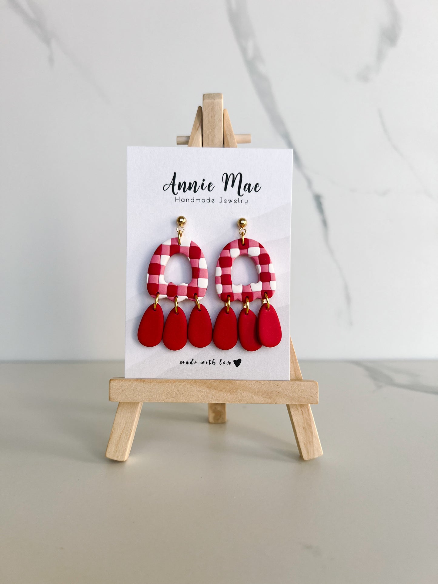 Gracelyn - Valentines Gingham