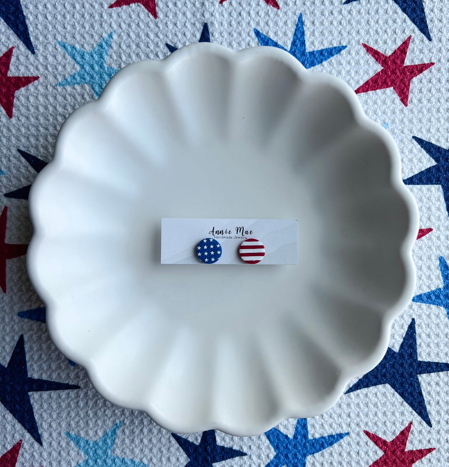 Stars & Stripes Stud