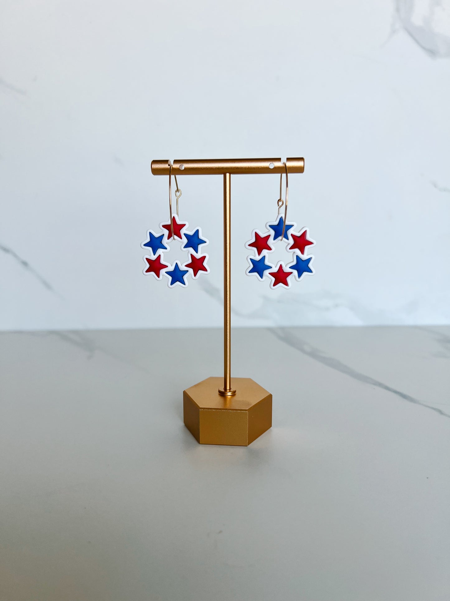 Star Wreath Hoops