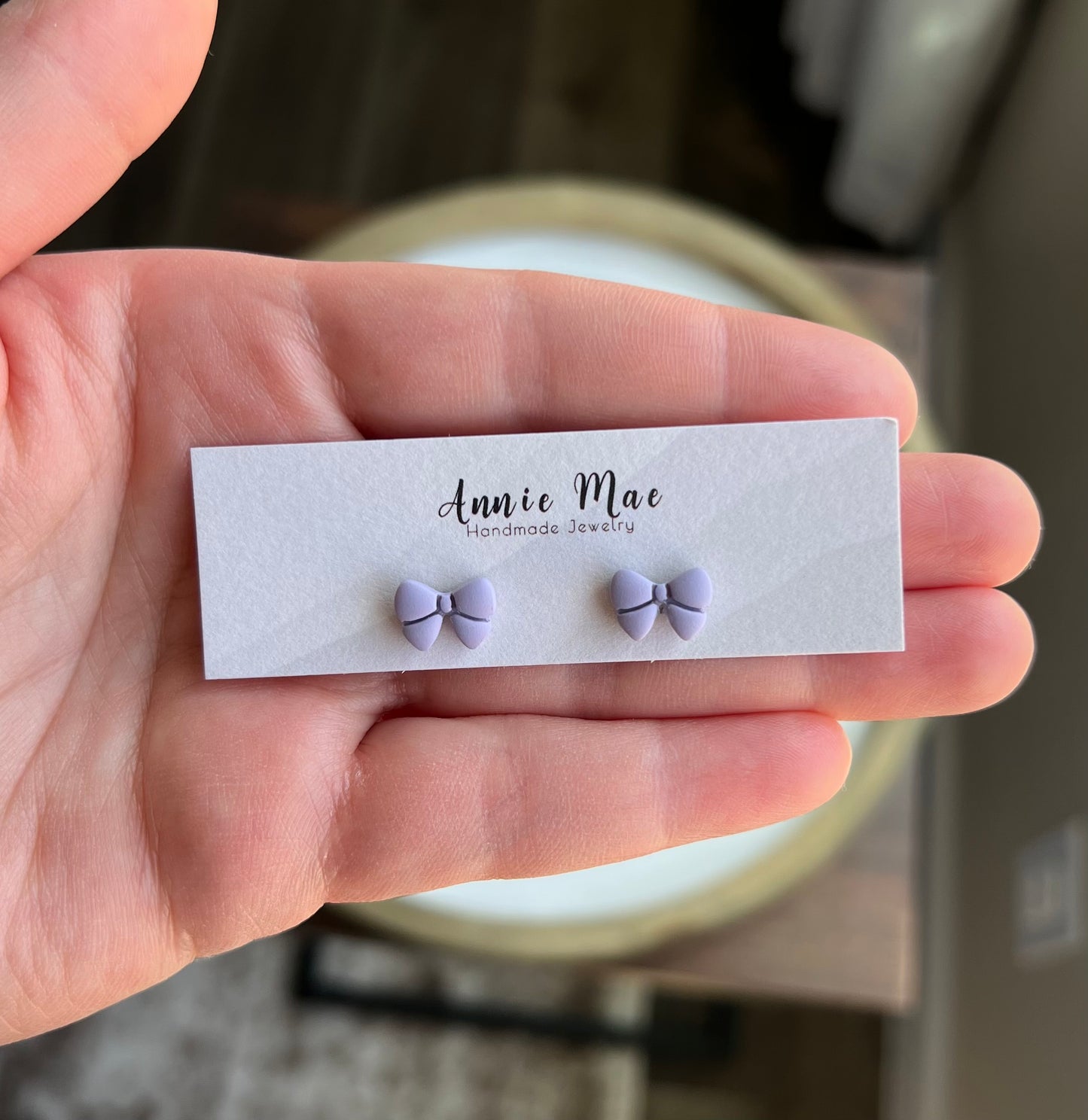 Mini Bow Studs