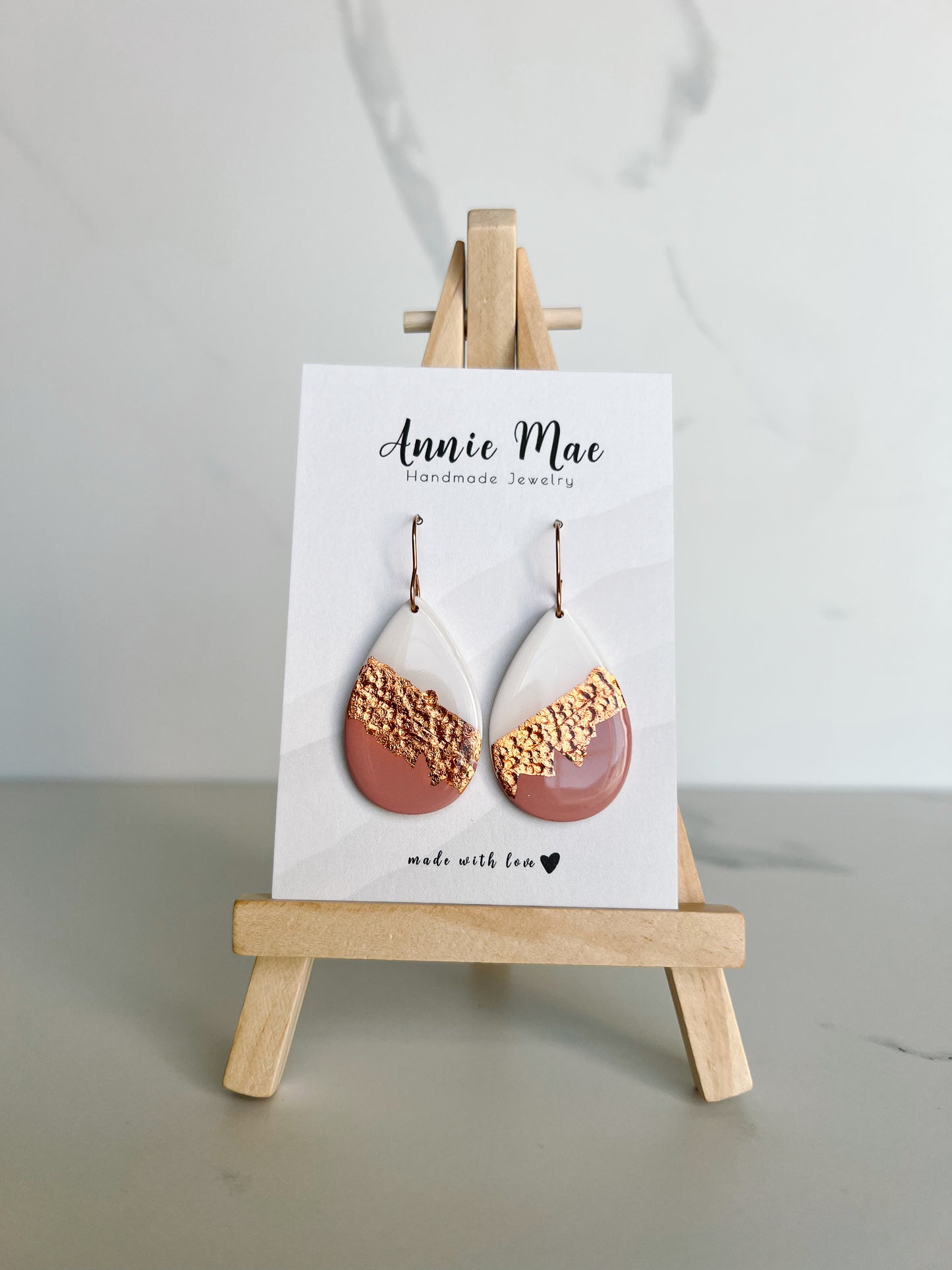 Lyla - Pink, White, & Rose Gold