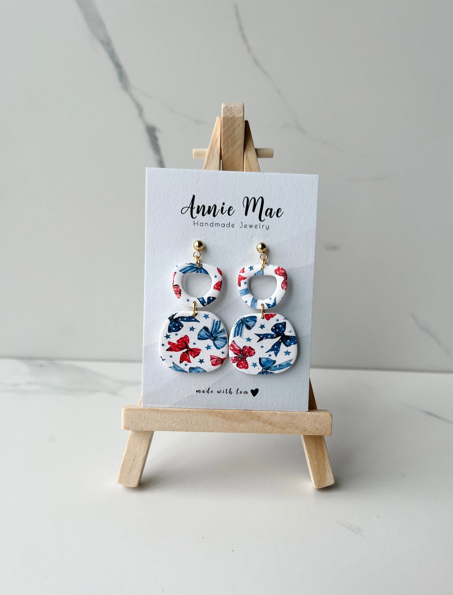 Quinn - Bow Print