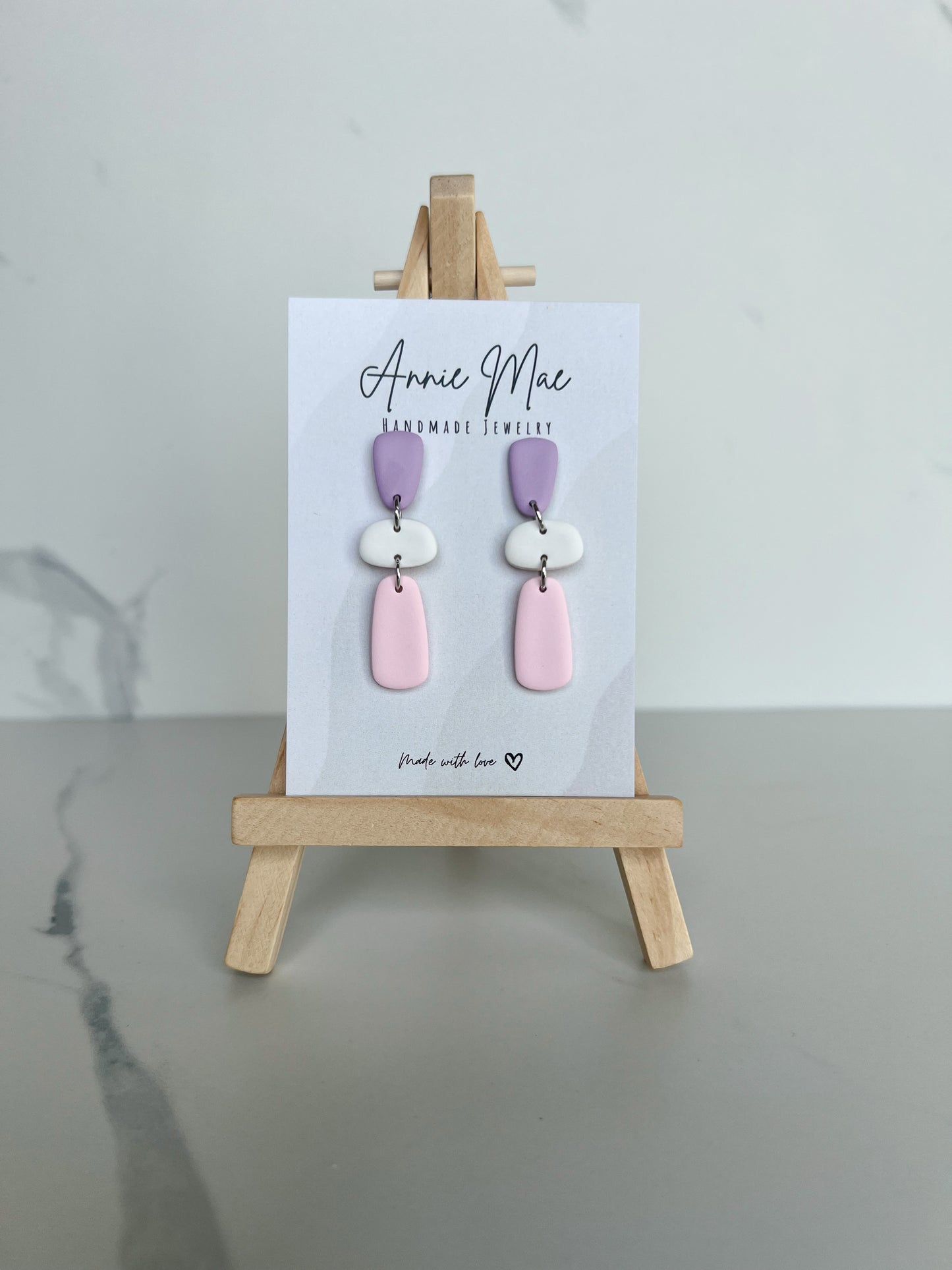 Faith - Purple, White & Pink