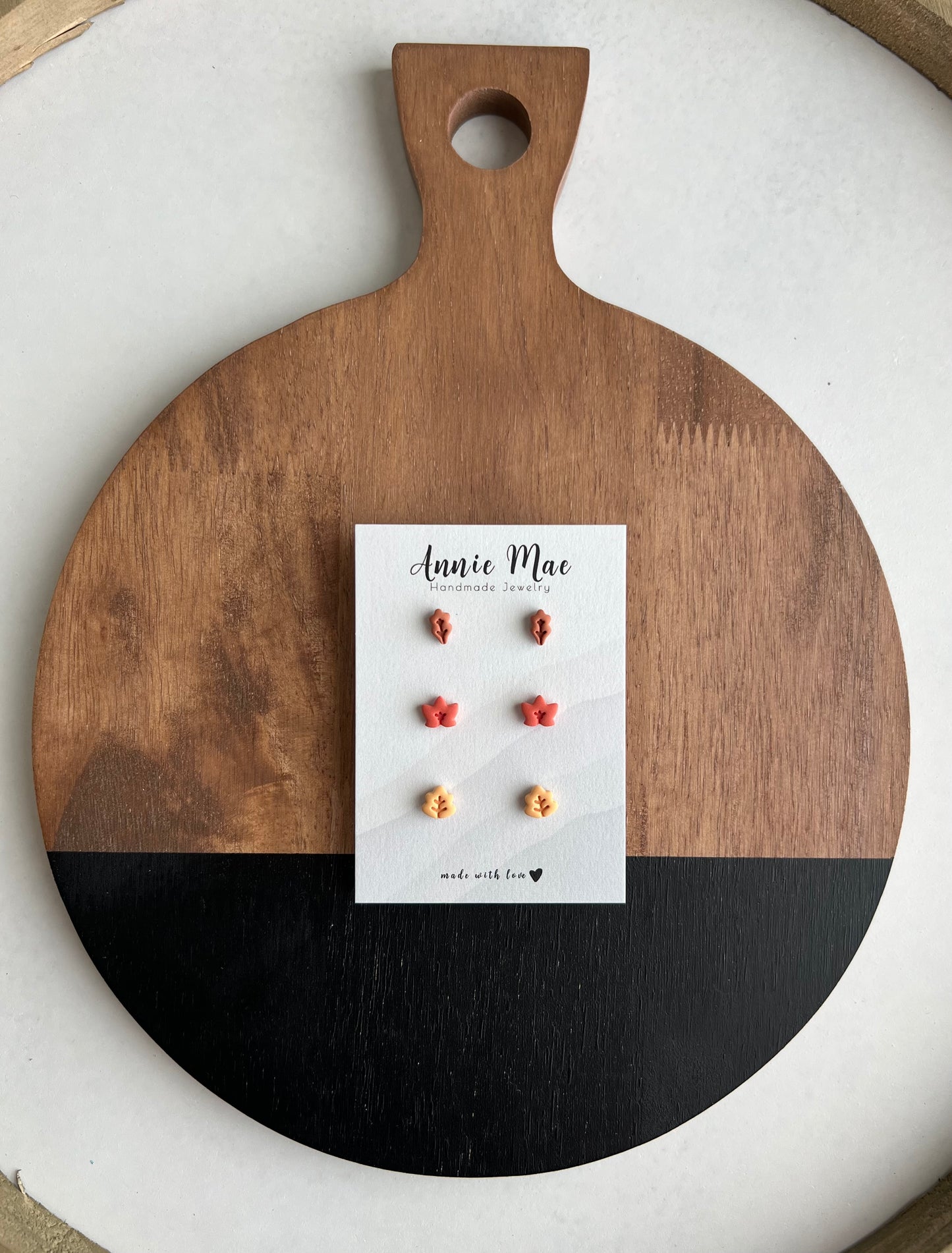 Fall Leaves Mini Stud Pack