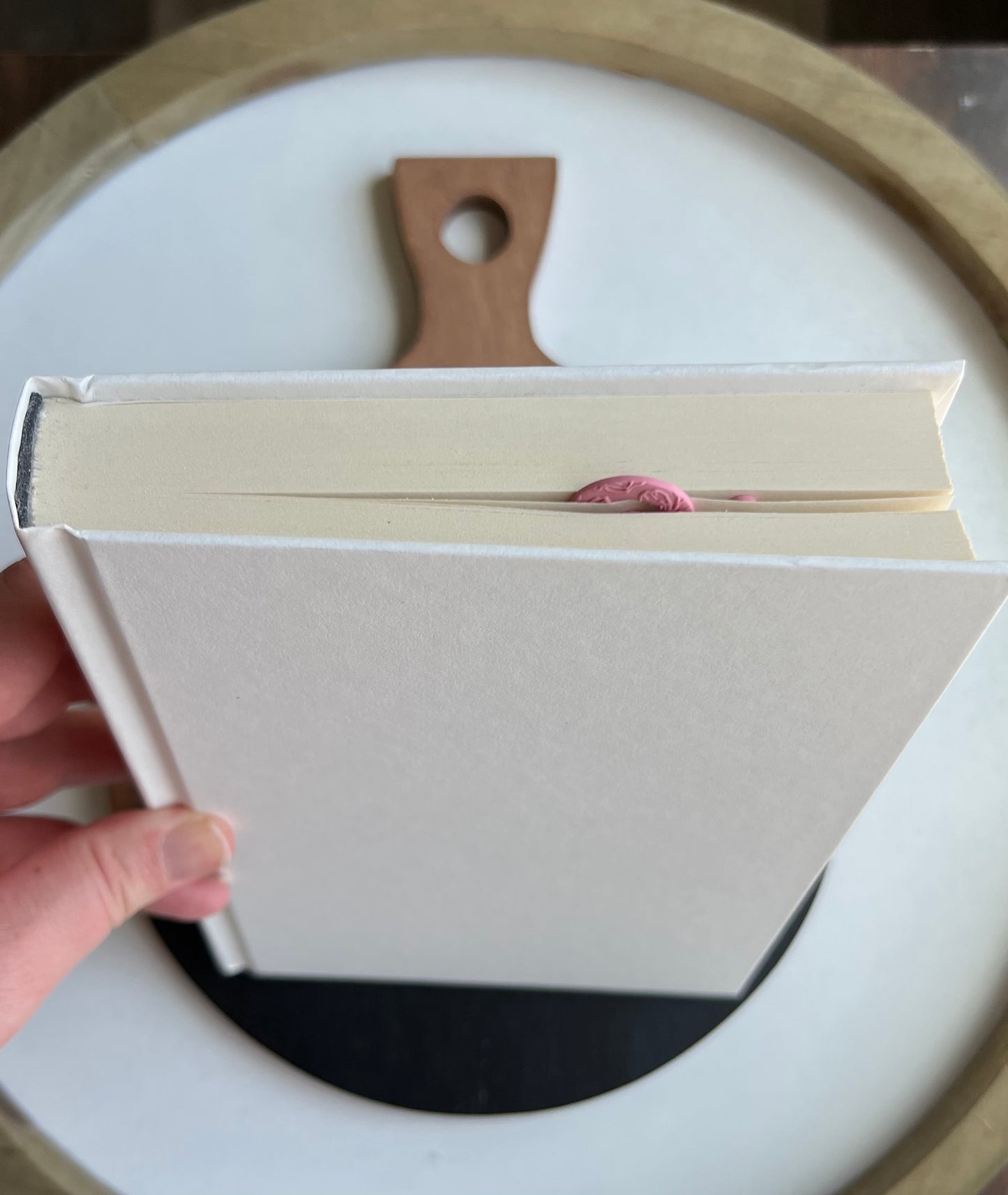 Paperclip Bookmark - Pink Floral