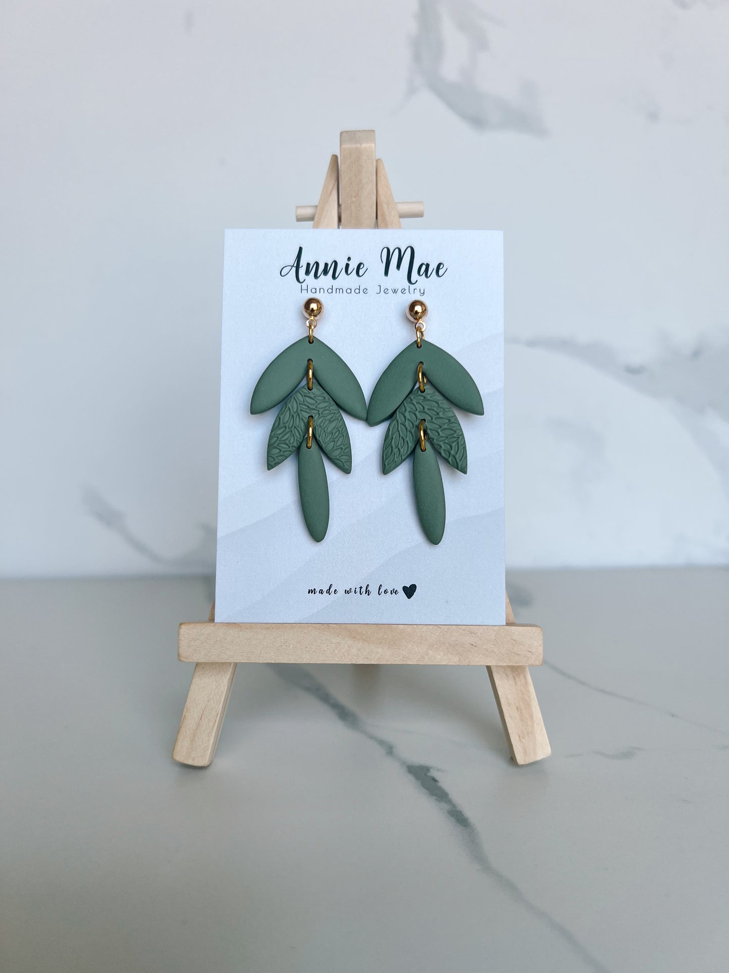 Claire - Olive Green