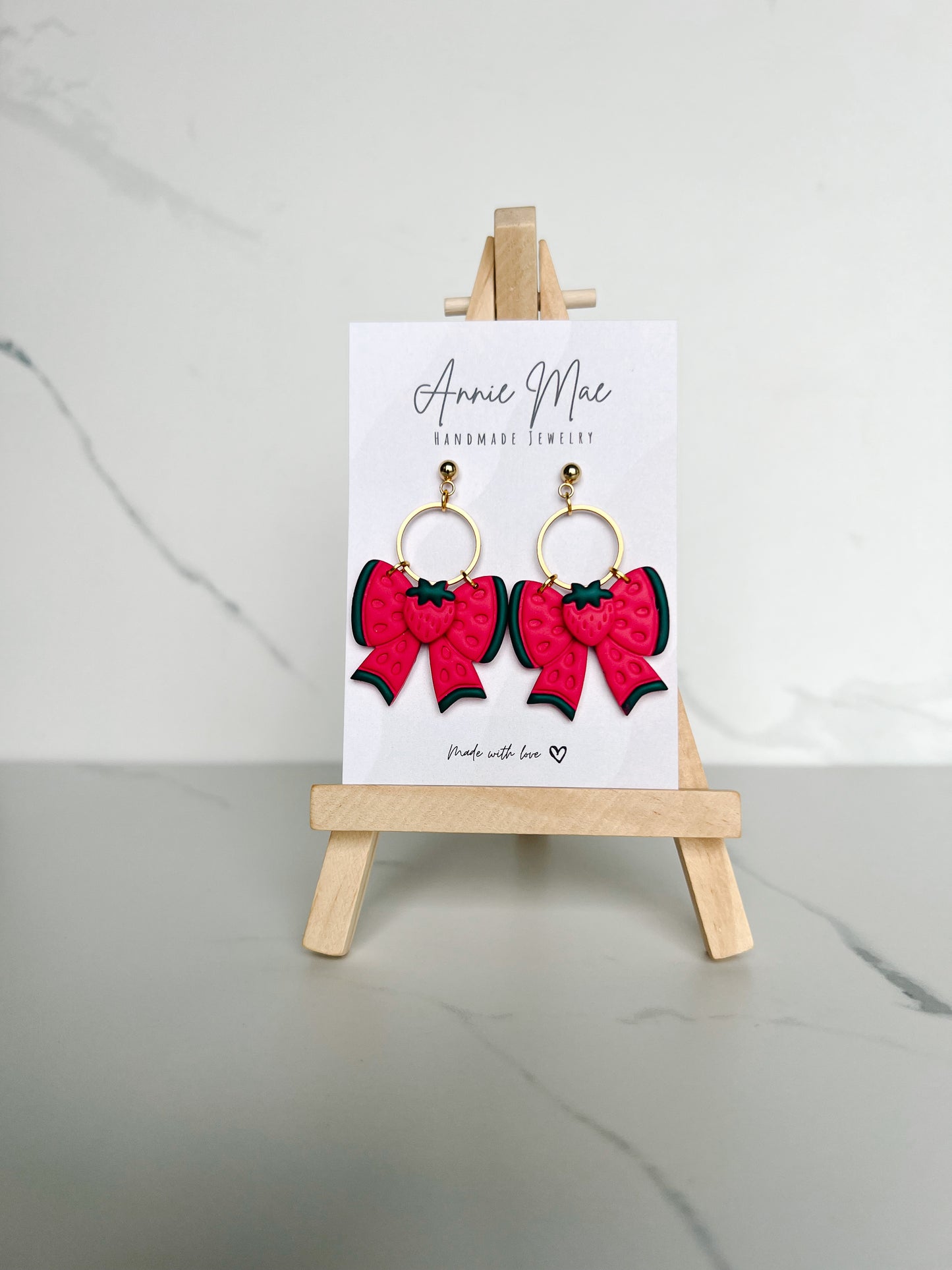 Strawberry Bows - PRE ORDER
