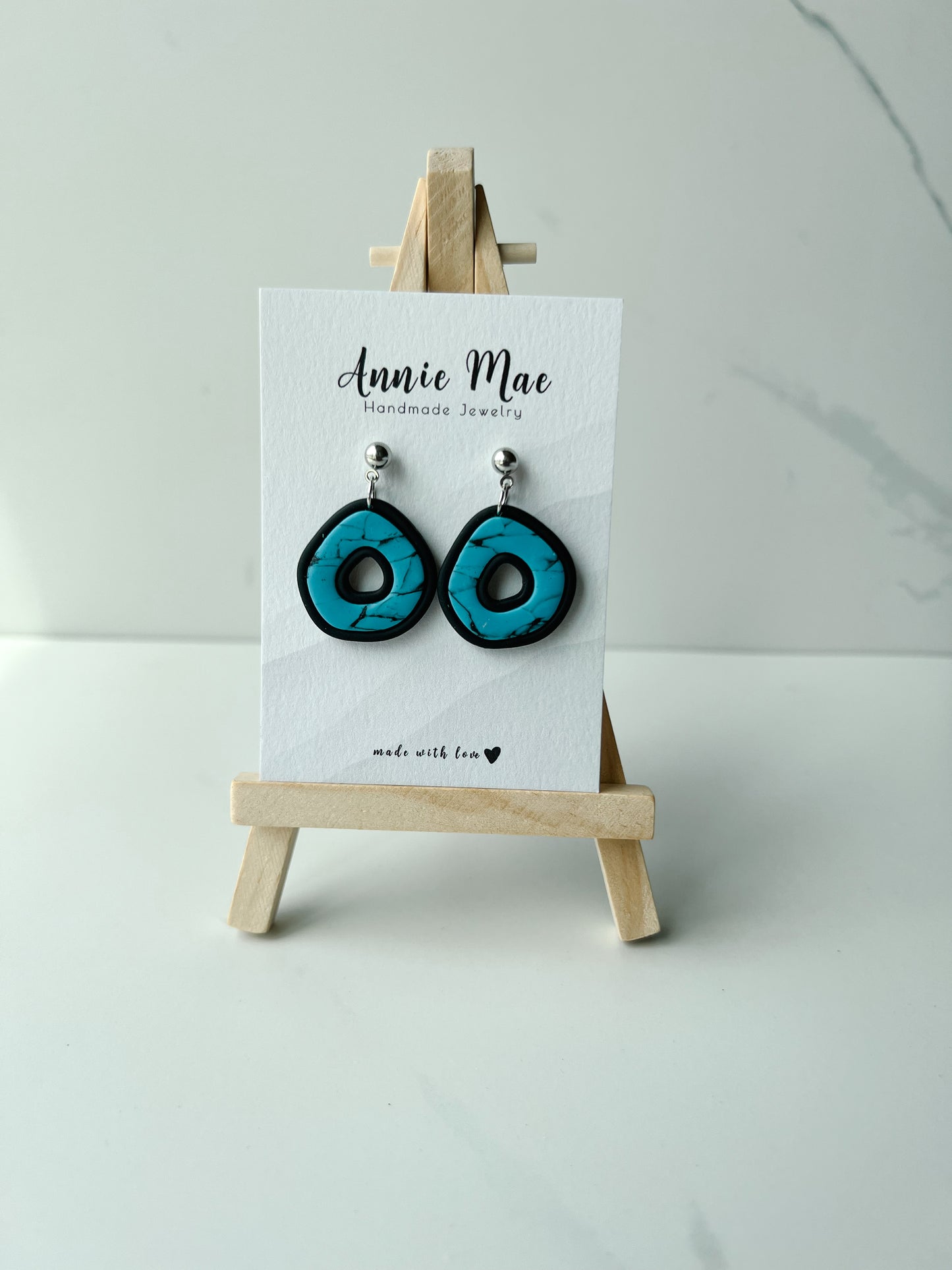 Organic Faux Stone - Turquoise
