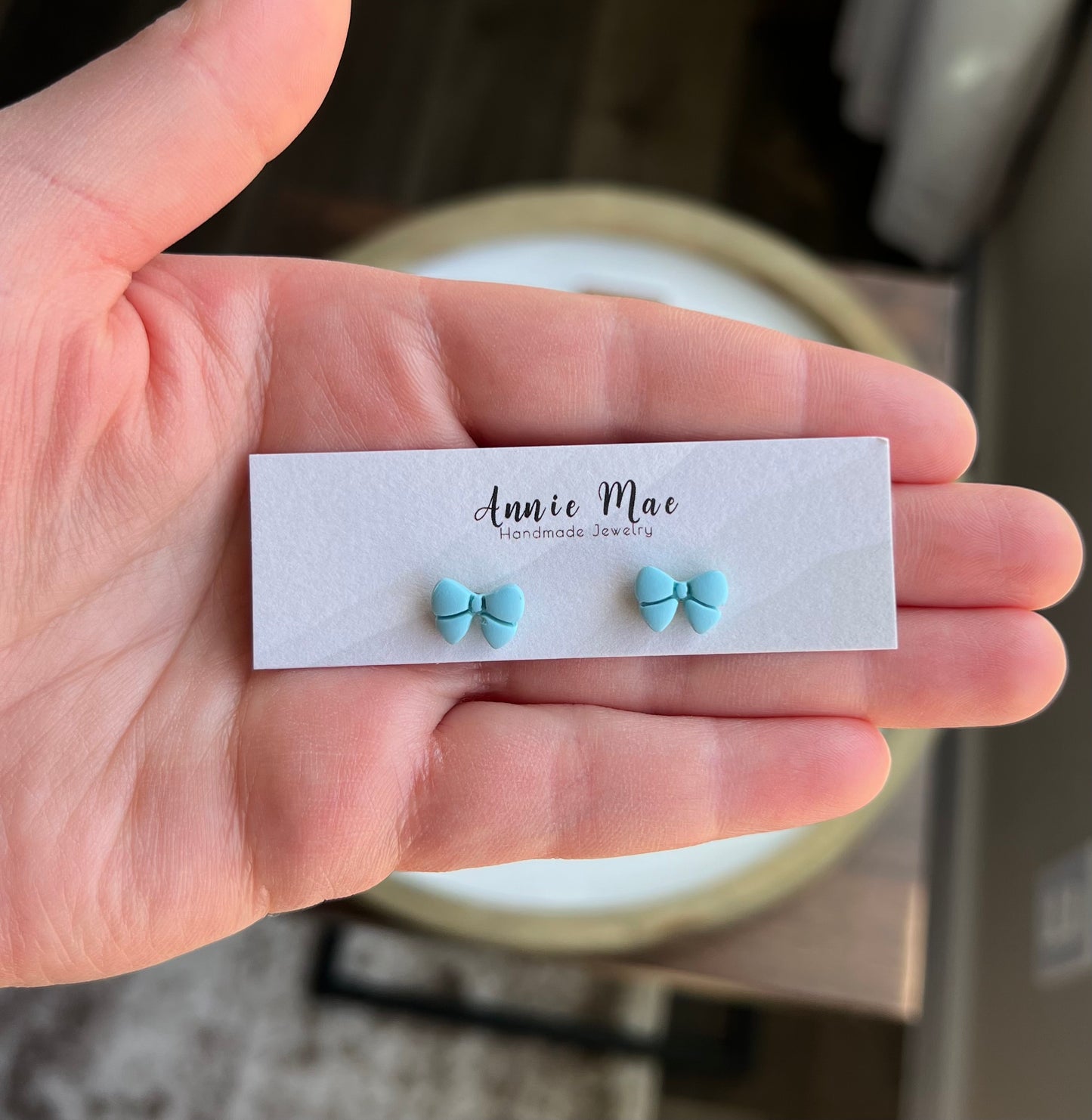 Mini Bow Studs
