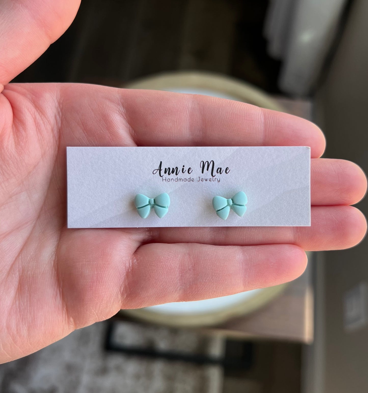 Mini Bow Studs