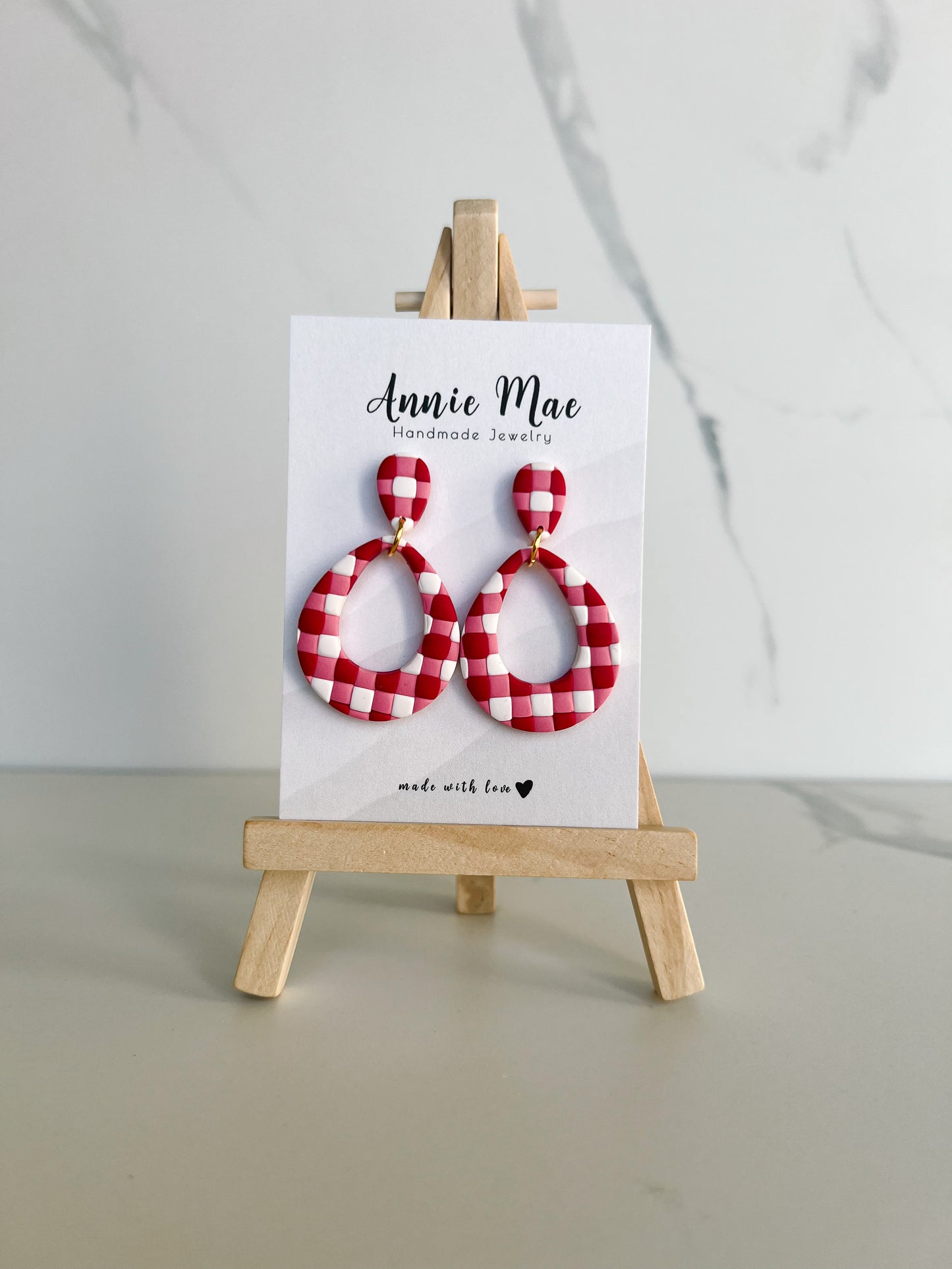 Zoey - Valentines Gingham