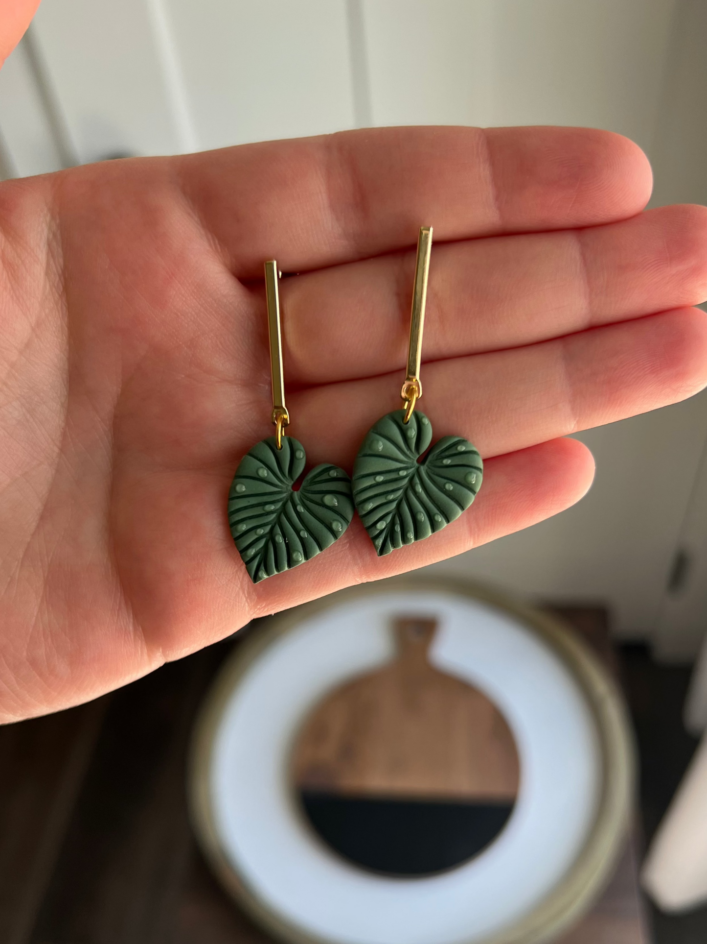 Monstera Leaf Dangle - PRE ORDER