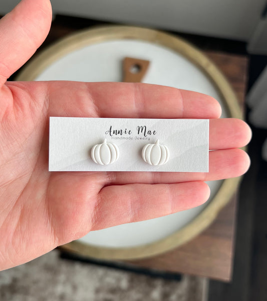 White Pumpkin Studs