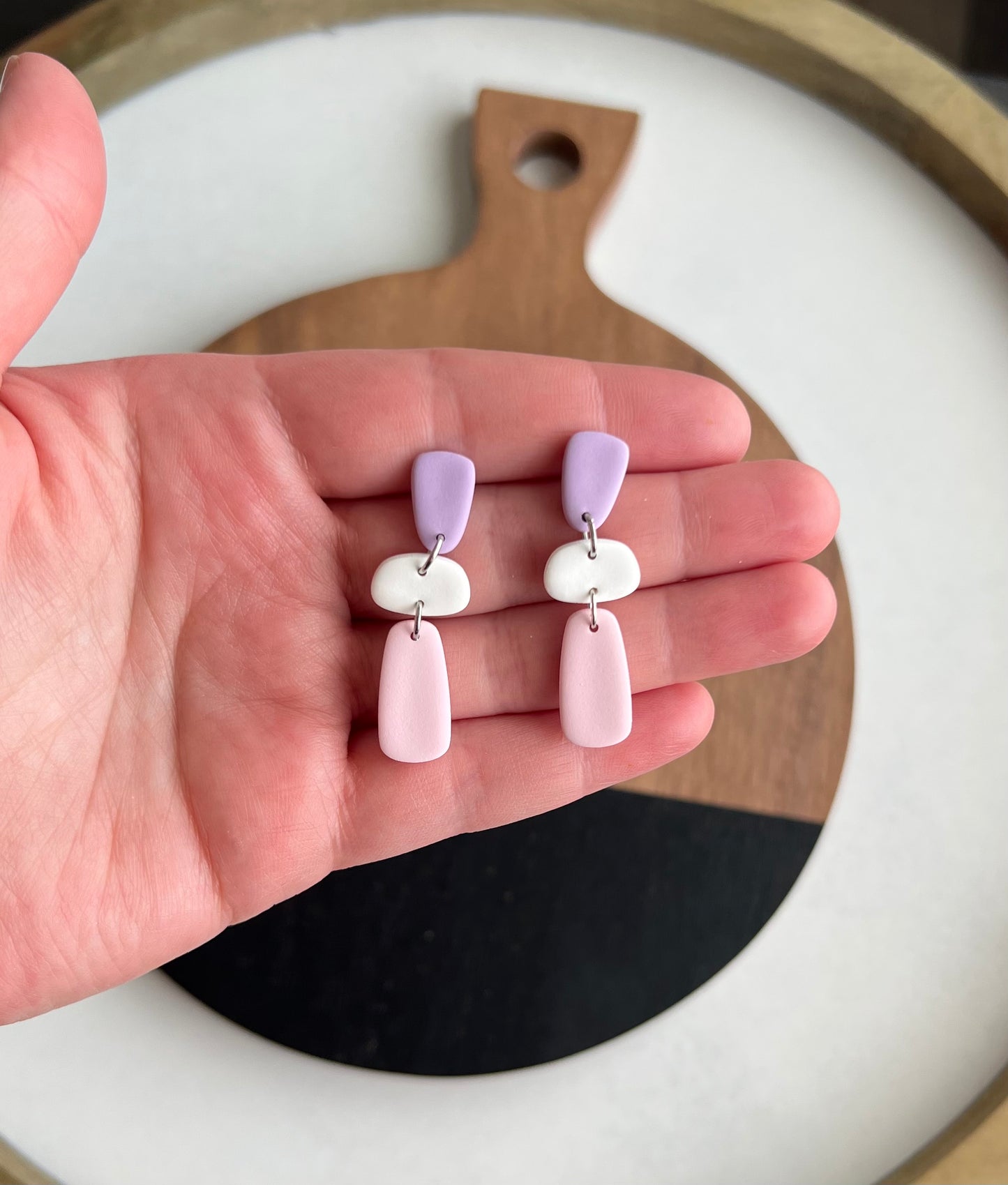 Faith - Purple, White & Pink