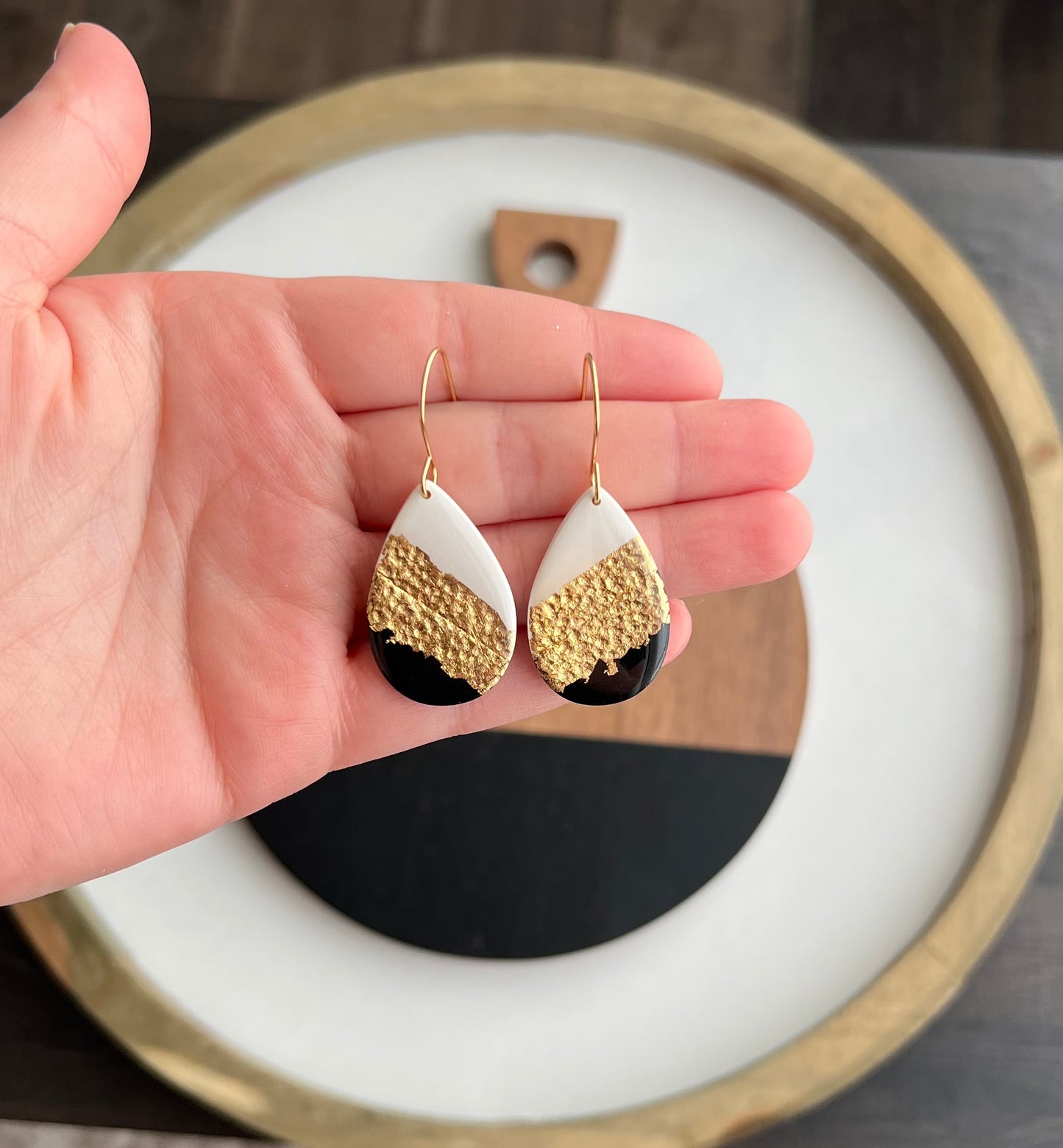 Lyla - Black, White, & Gold