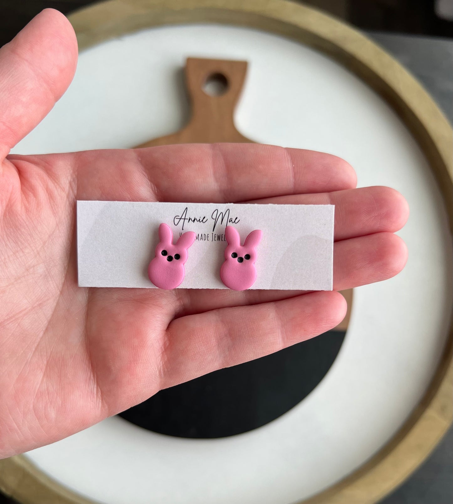 Bunny Peep Studs - PRE ORDER