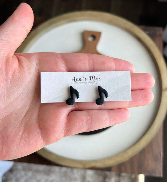 Music Note Studs