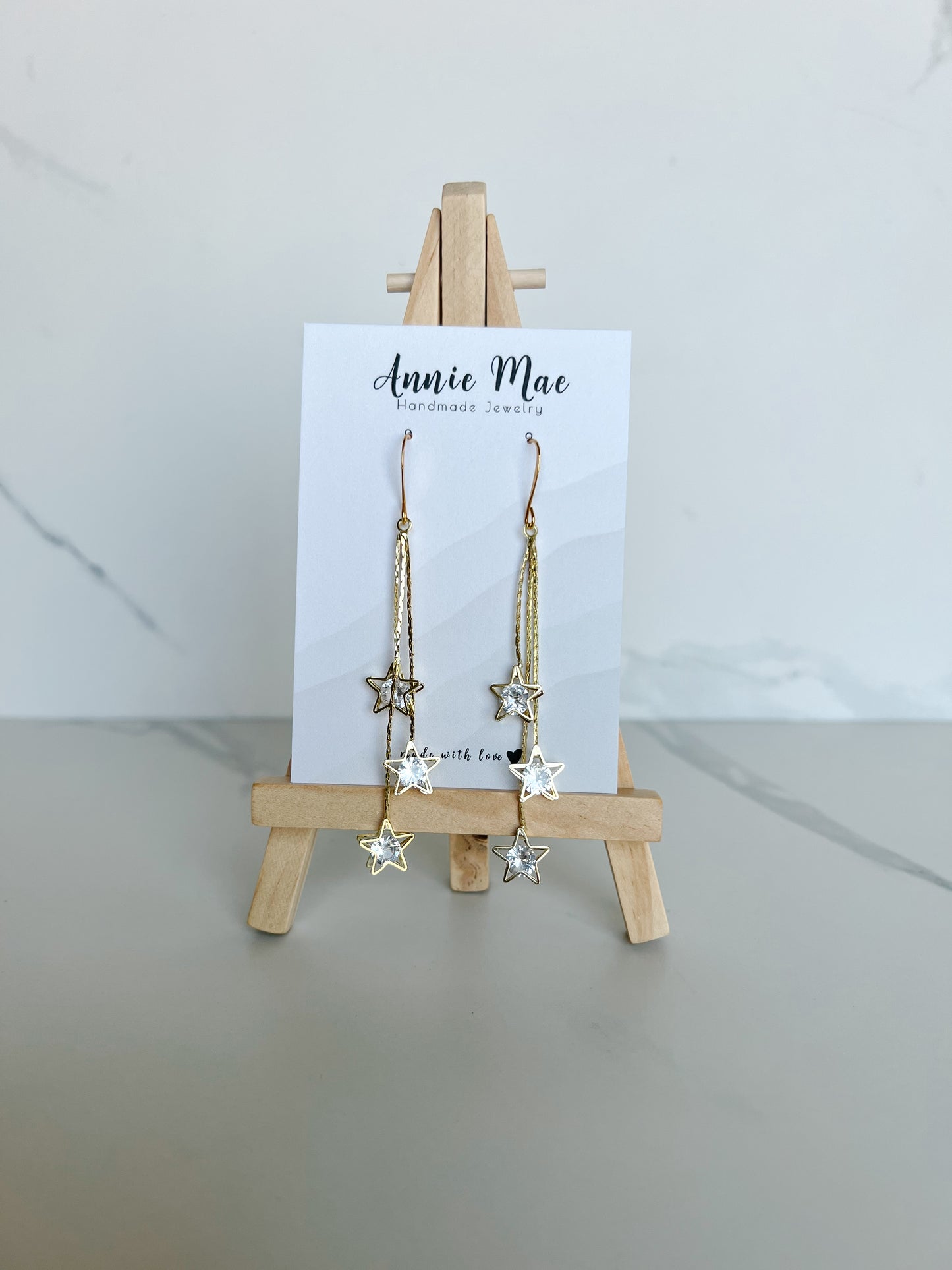 Star Dangles - Gold