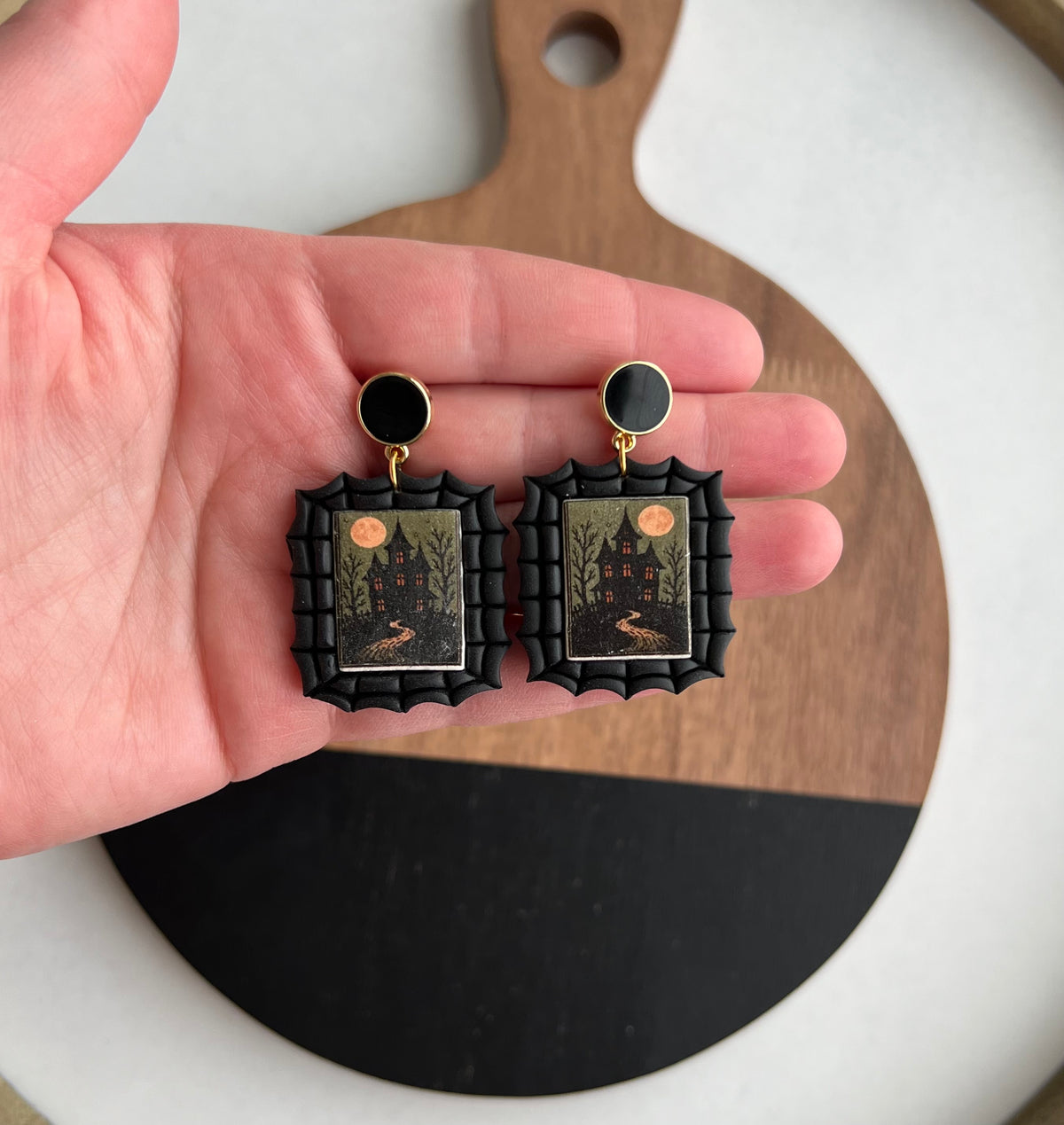 Halloween Web Stamps - Haunted House