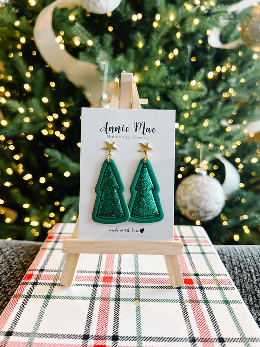 Glitter Tree - Green