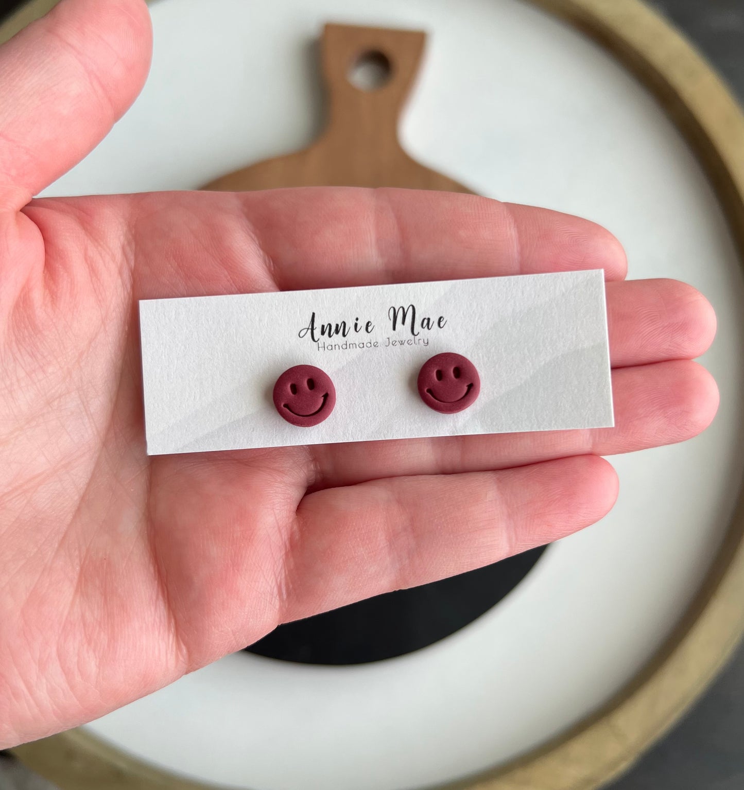 Neutral Smiley Stud Pack