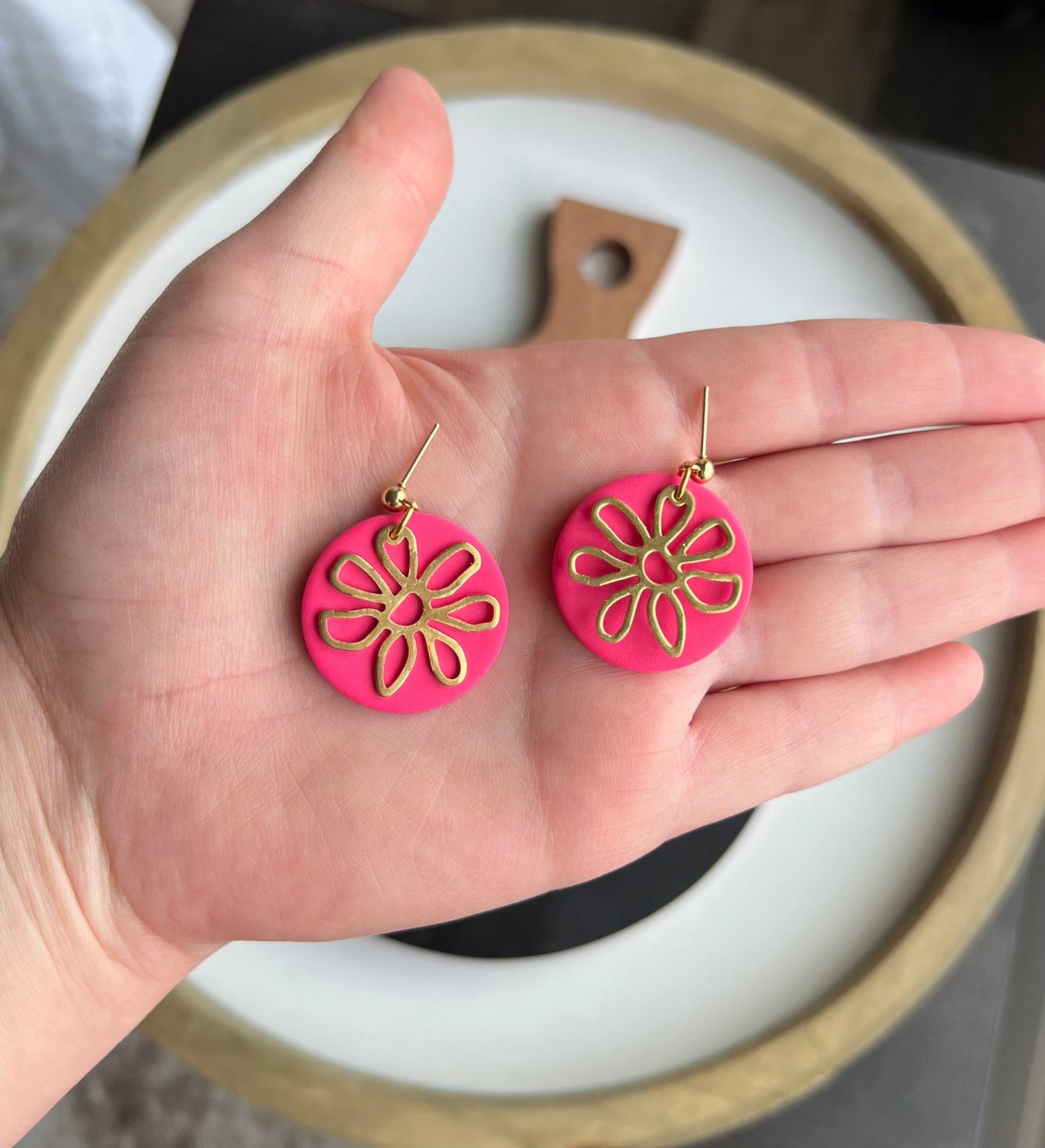 Pink w/Flower Charms - PRE ORDER