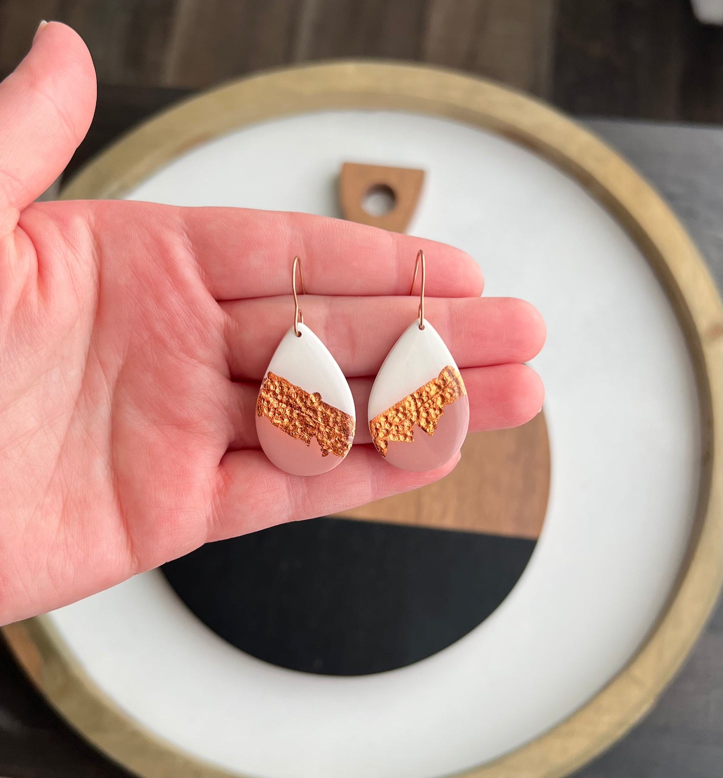 Lyla - Pink, White, & Rose Gold