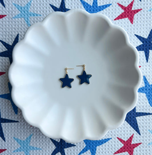 Gold Star Bezel - Navy