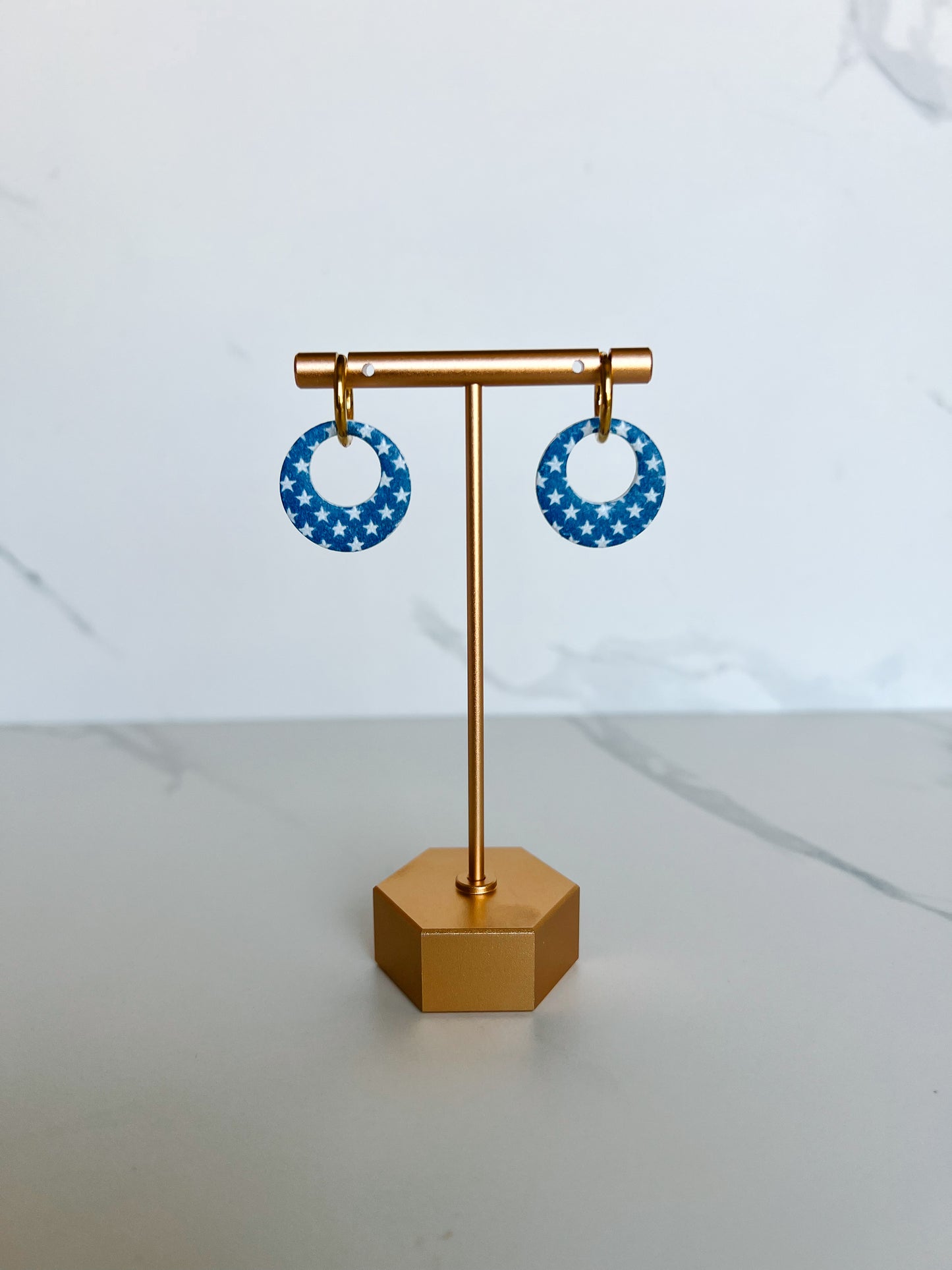 Blue Star Hoops