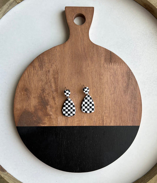 Harlow - Black & White Checkered