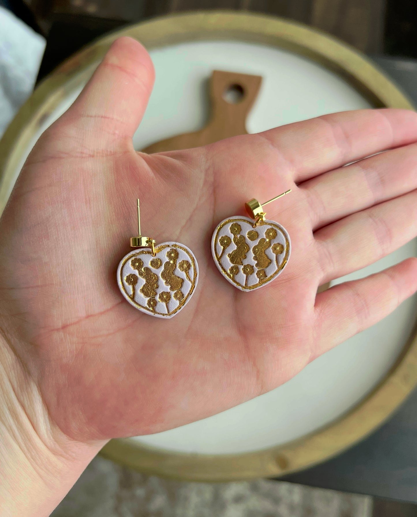 Embossed Bunny Hearts - PRE ORDER