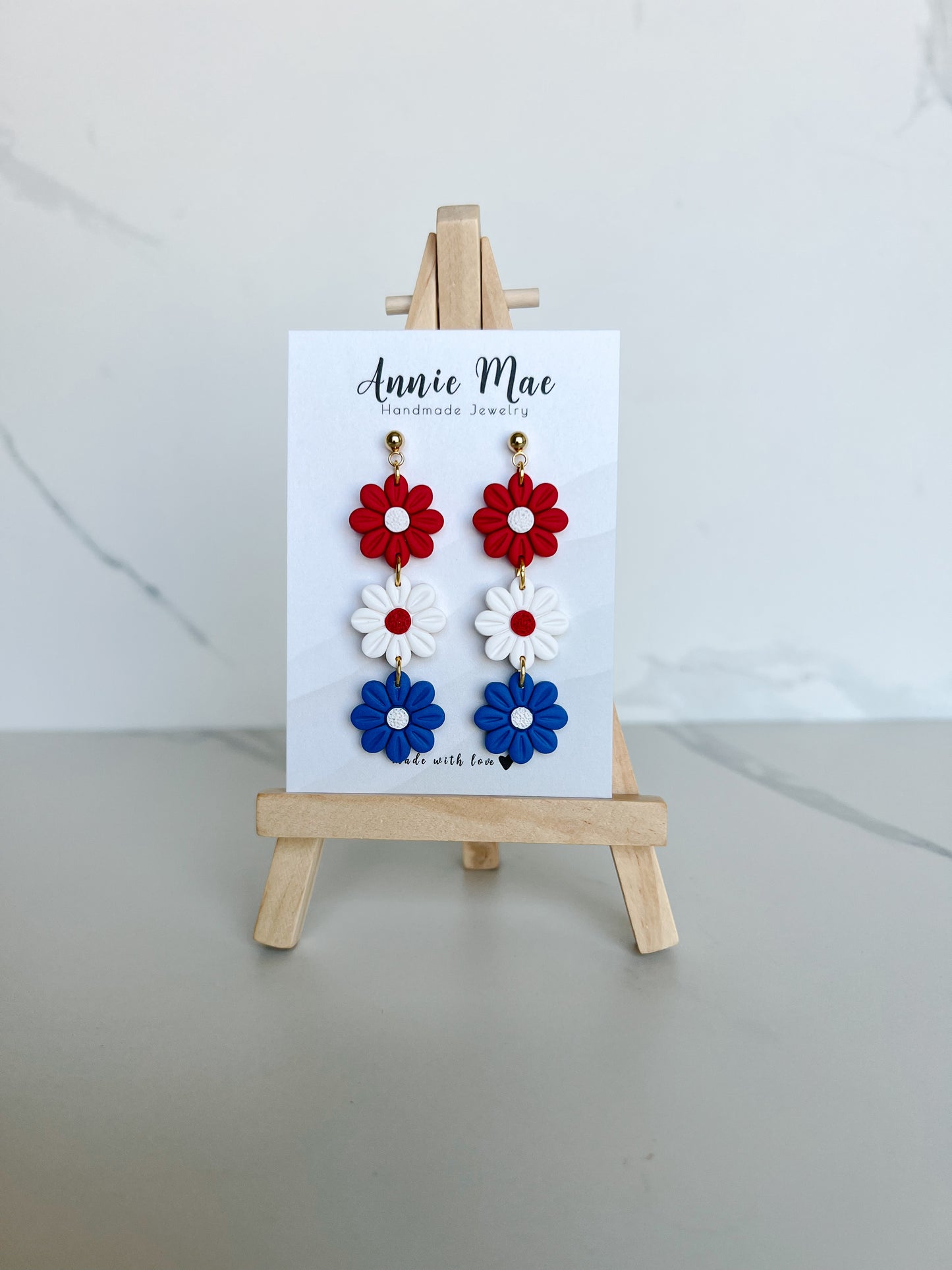 Flower Trio - Patriotic