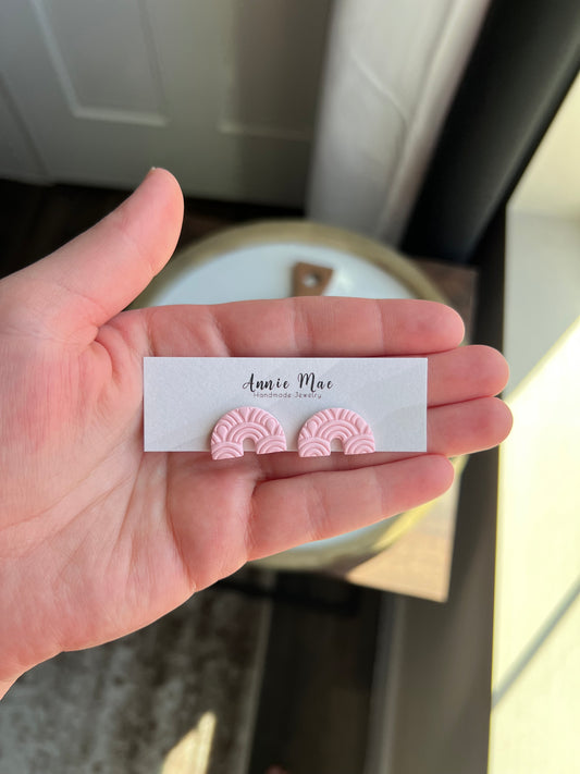 Pink Rainbow Stud