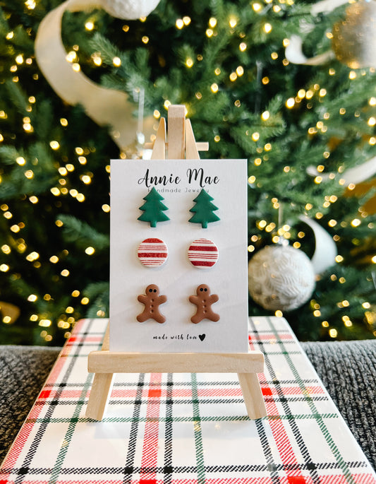 Christmas Stud Pack #4