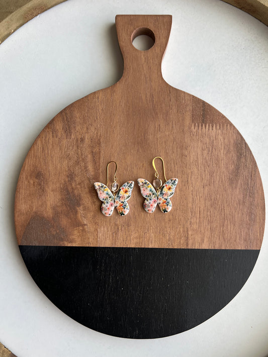 Bright Floral Butterly