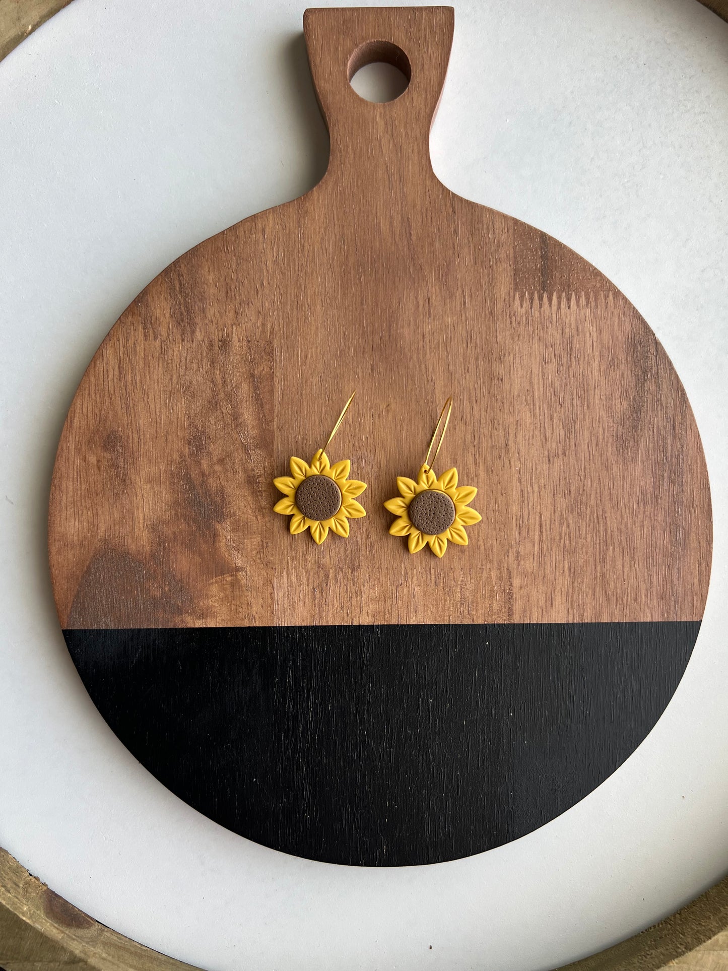 Sunflower Hoops - PRE ORDER