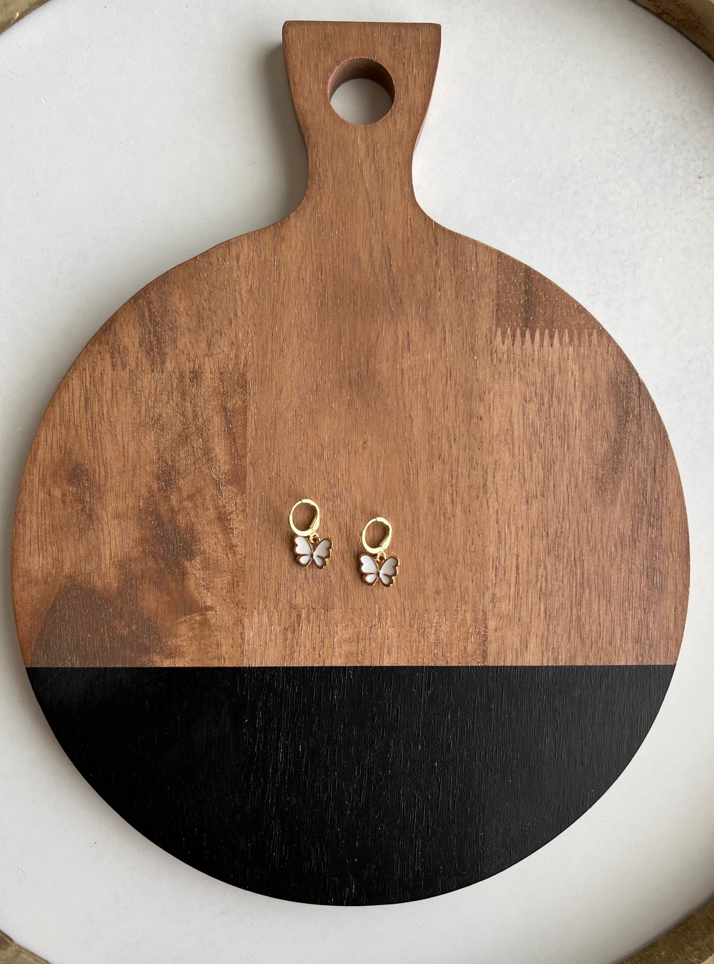 White Butterfly Huggies