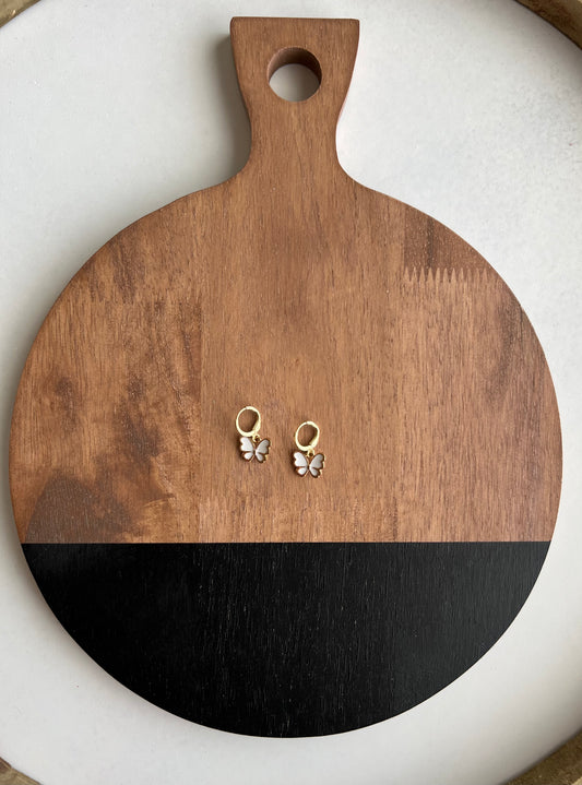 White Butterfly Huggies