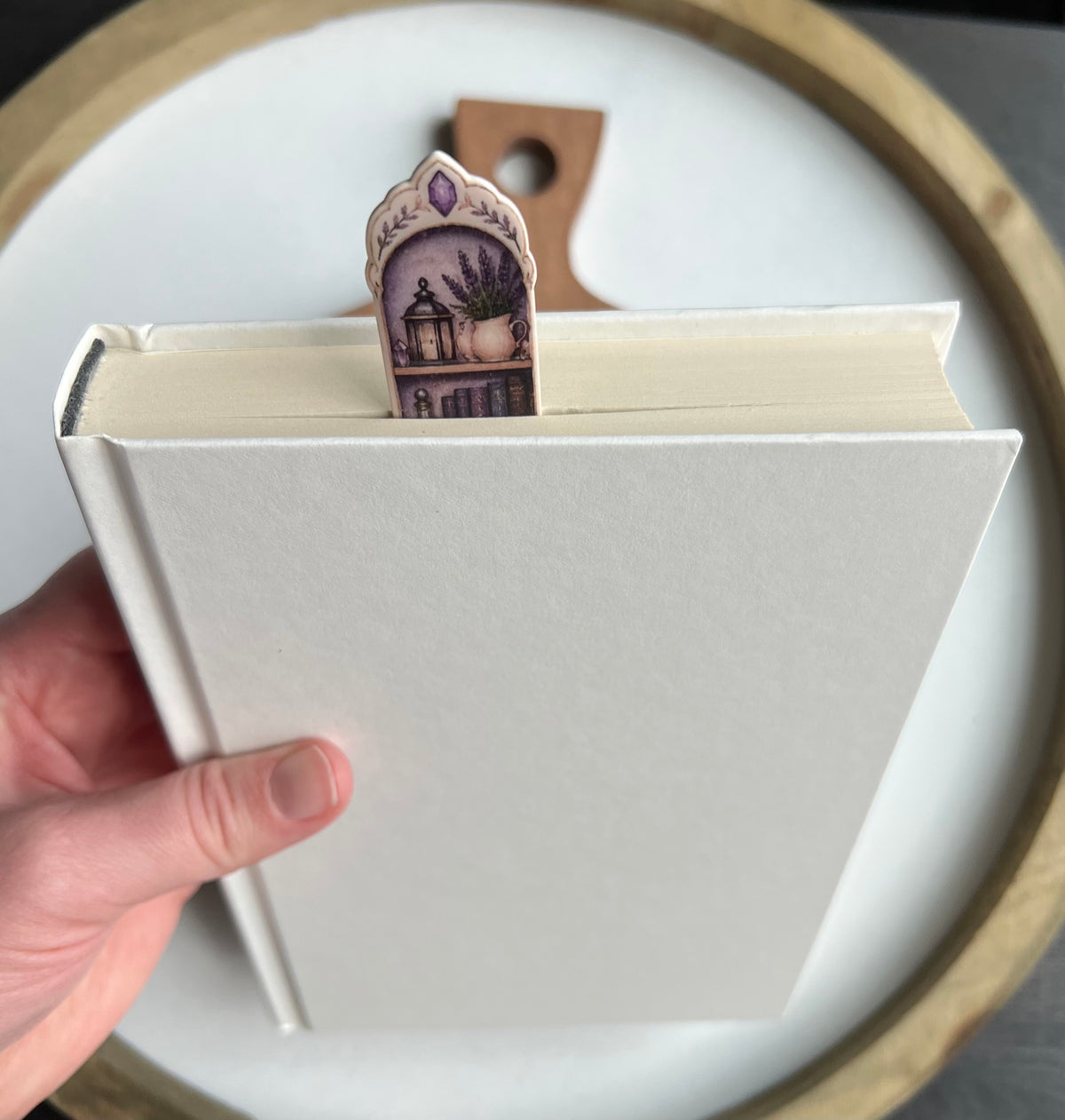 Printed Bookmark - Purple, Blue, or Pink - PRE ORDER