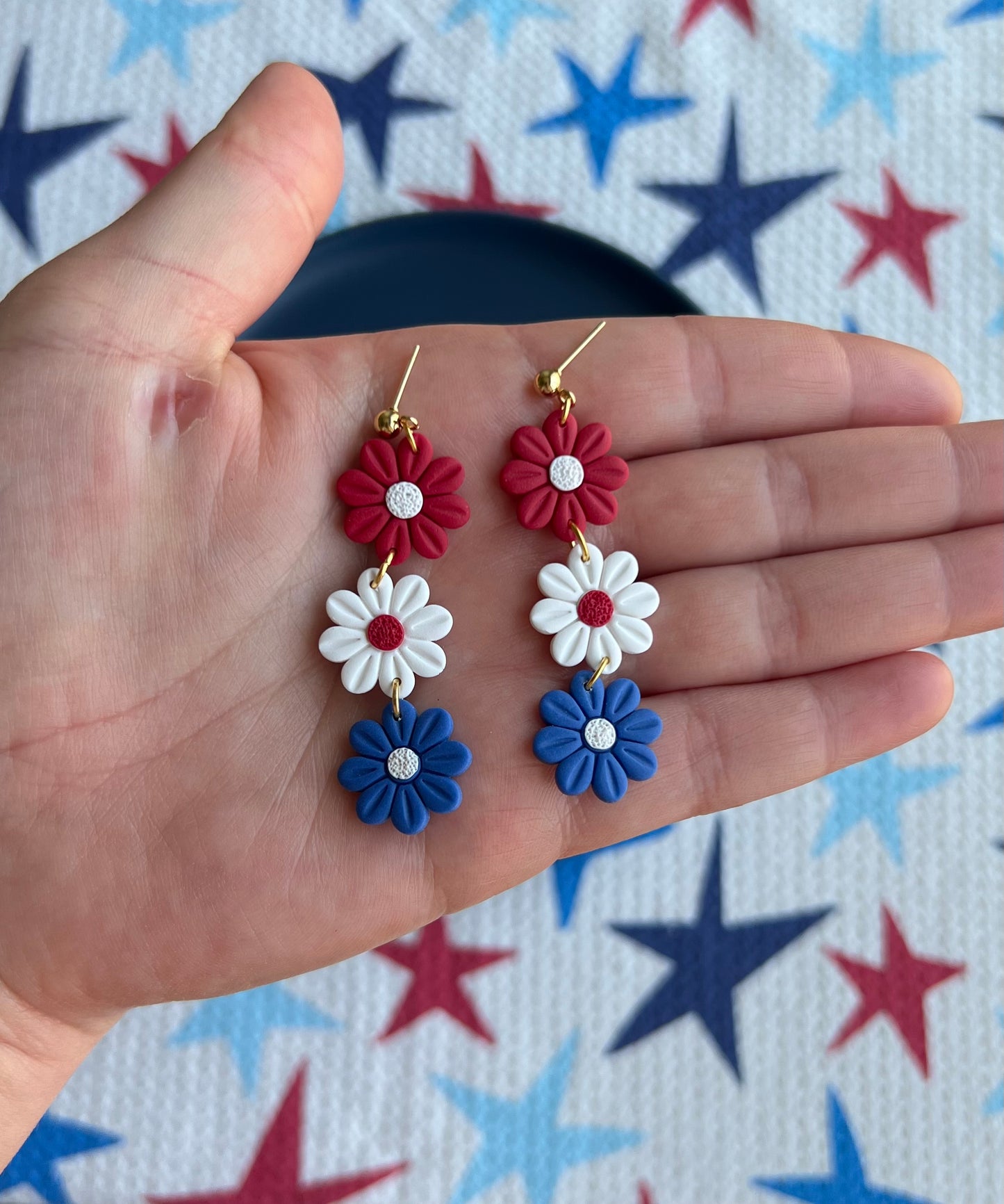 Flower Trio - Patriotic