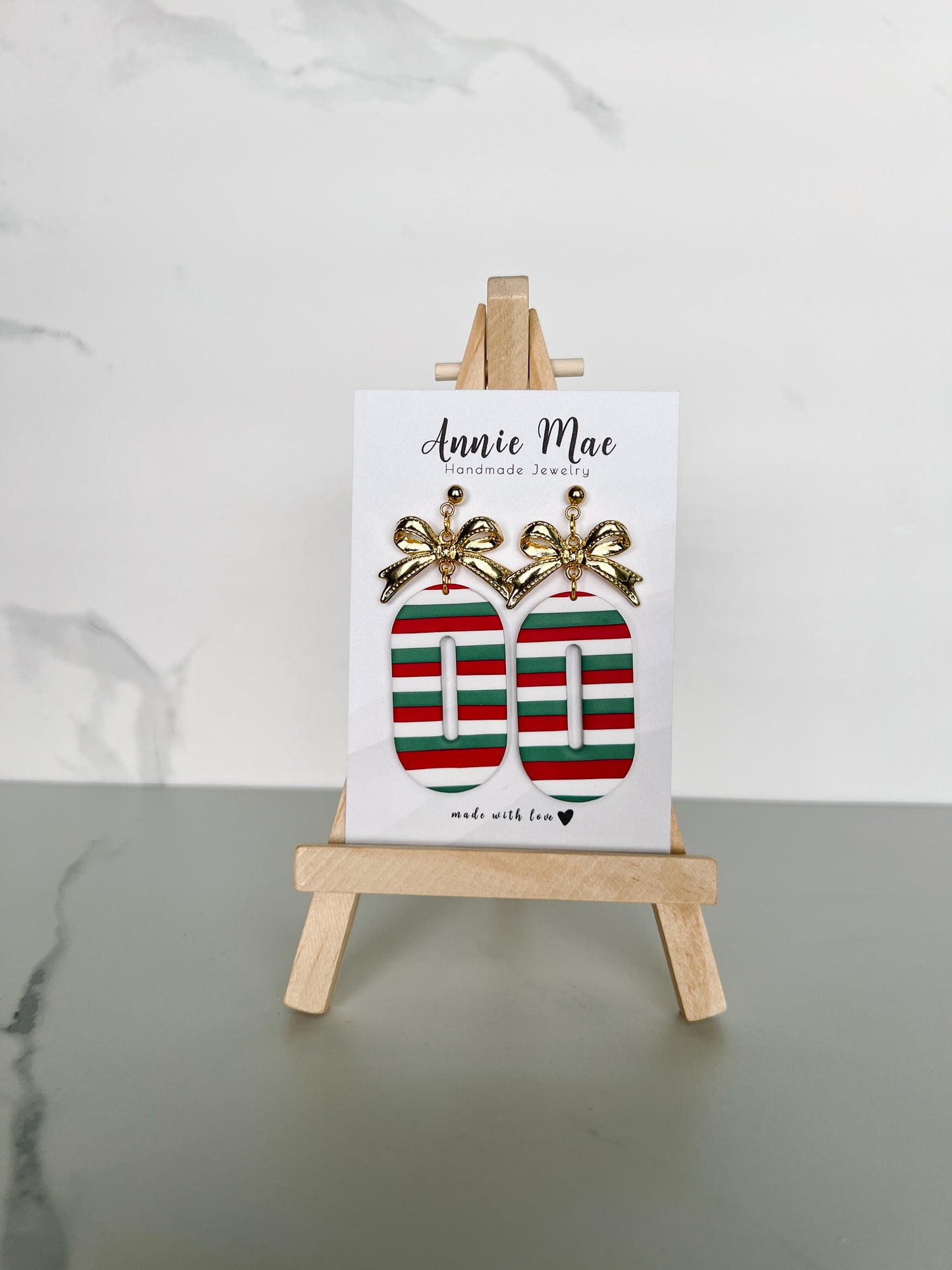 Scarlett - Christmas Stripe